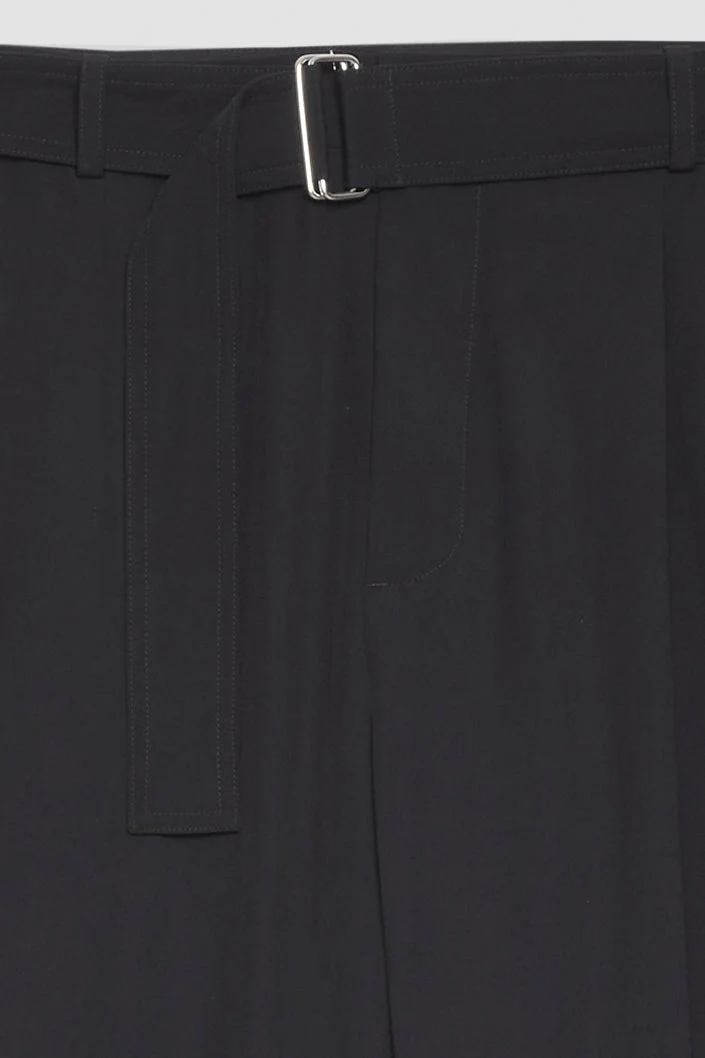 Belted Drop-Crotch Trousers - Image 5