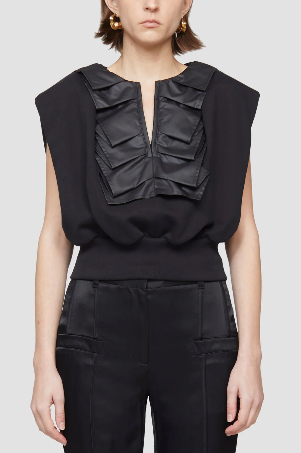 Sl French Terry Top W Ruffle D - Image 3
