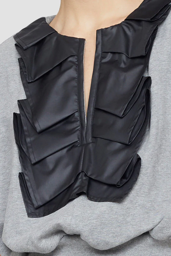 Sl French Terry Top W Ruffle D - Image 9