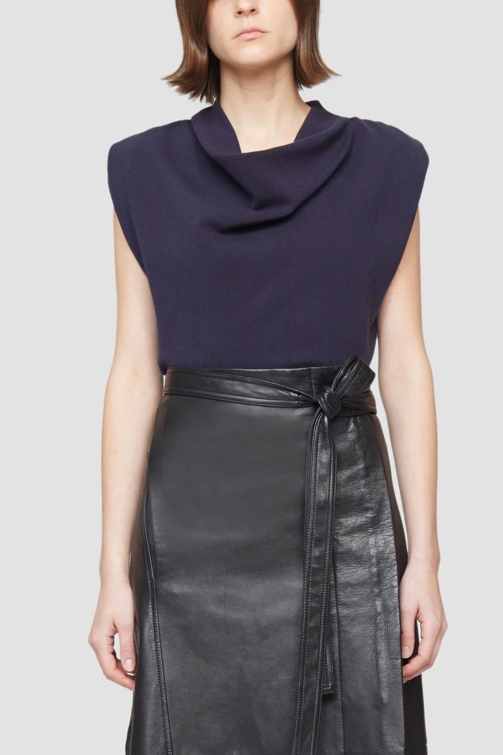 Sl Military Rib Cowl Neck Po - Image 10