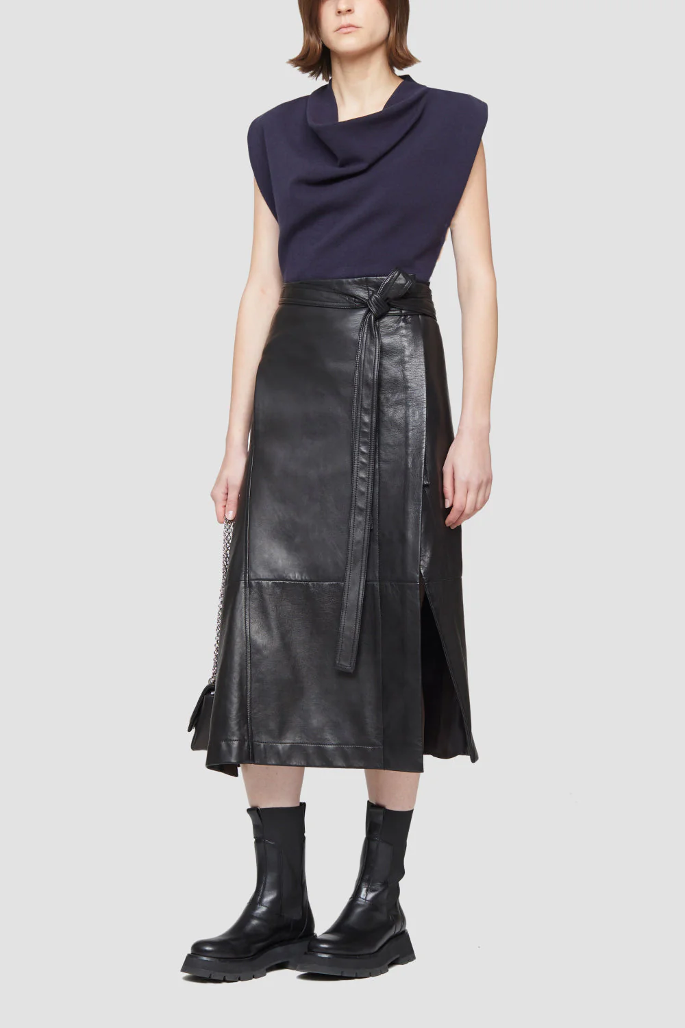 Sl Military Rib Cowl Neck Po - Image 8