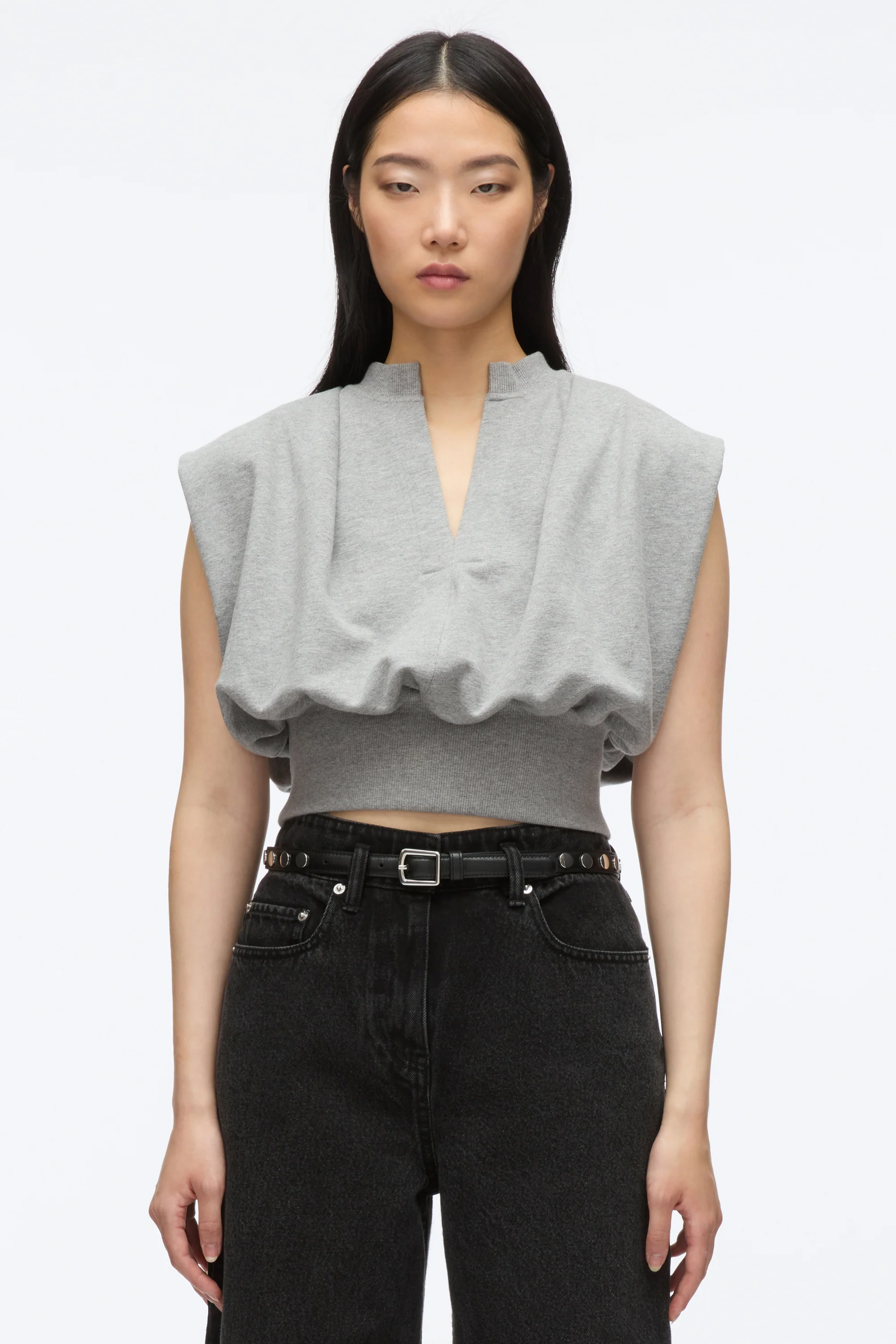 Sleeveless French Terry Top - Image 7