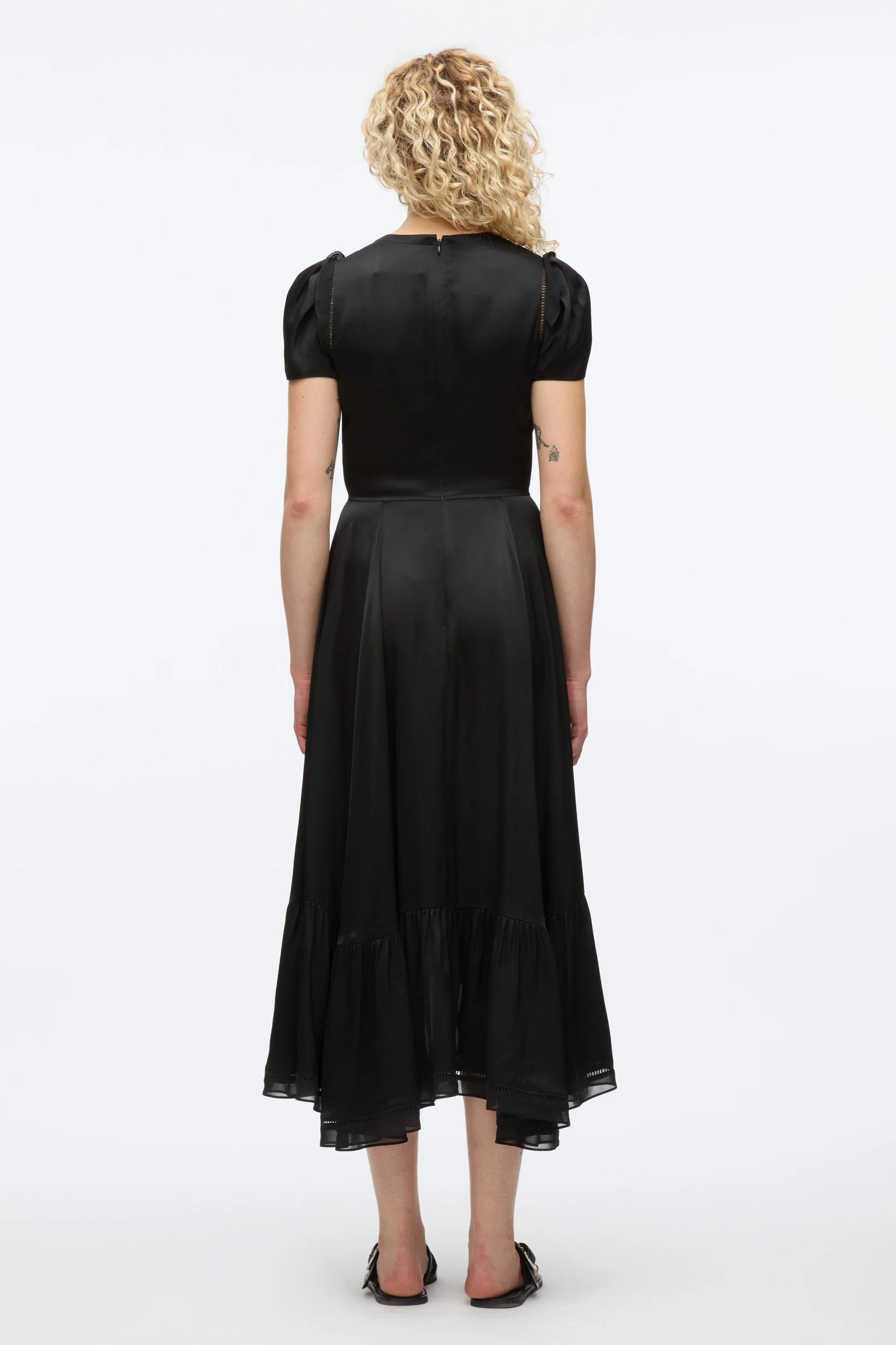 Soft Tulip Sleeve Dress - Image 4