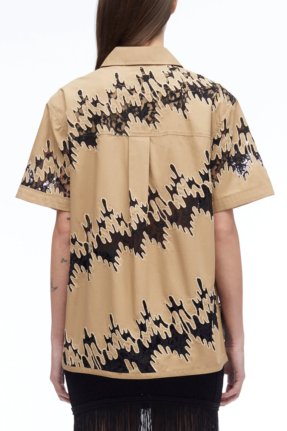 Squiggle Lace Camp Shirt - Image 11