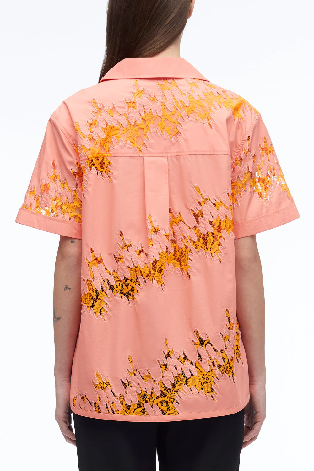 Squiggle Lace Camp Shirt - Image 5