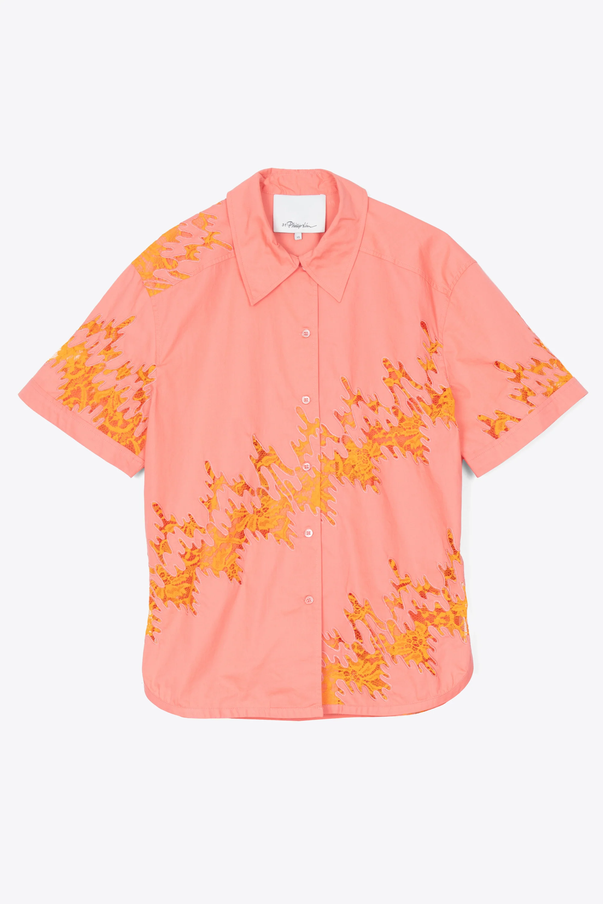 Squiggle Lace Camp Shirt - Image 6
