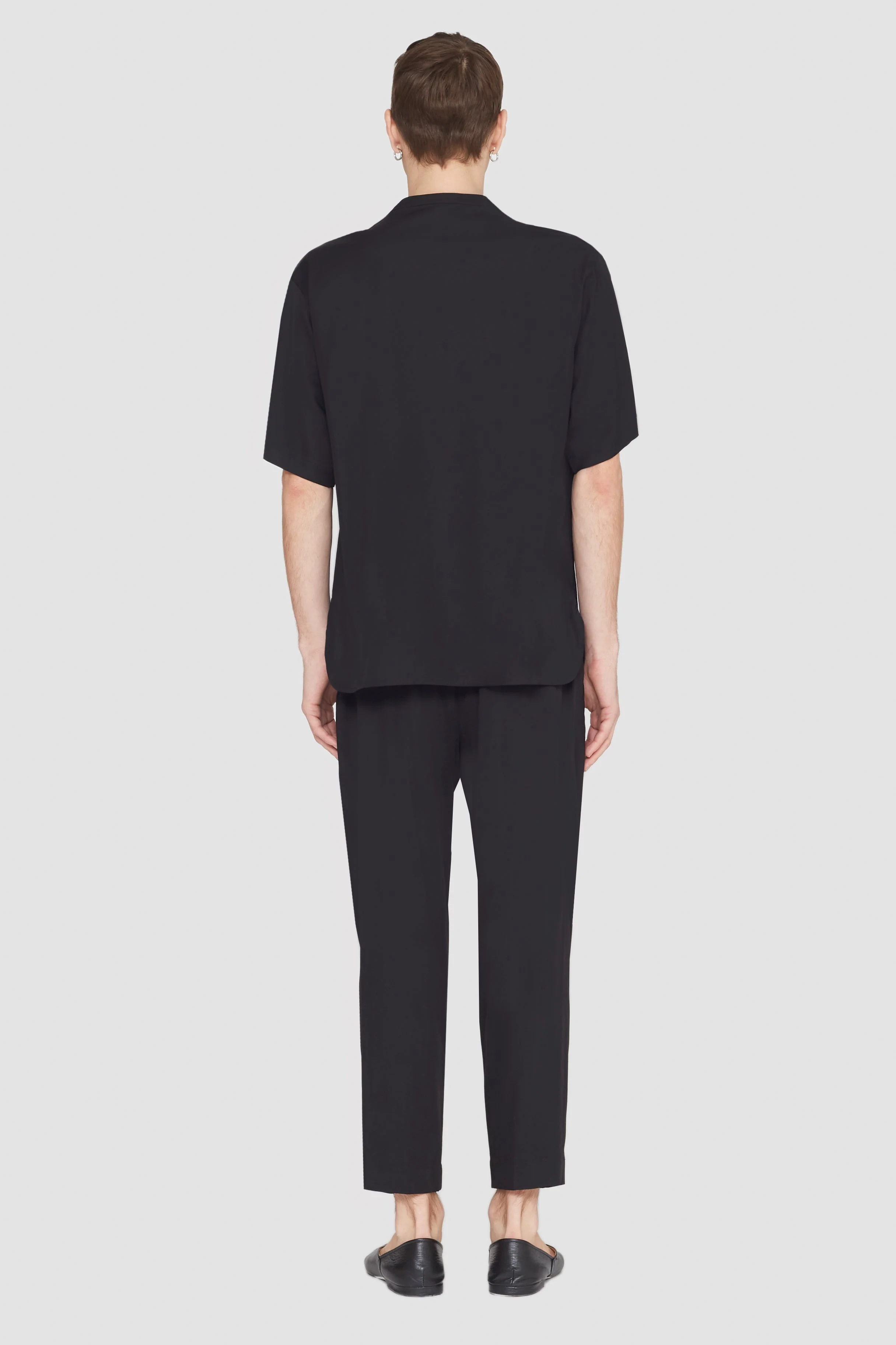 Short Sleeve Zip-Front Baseball Shirt - Image 4