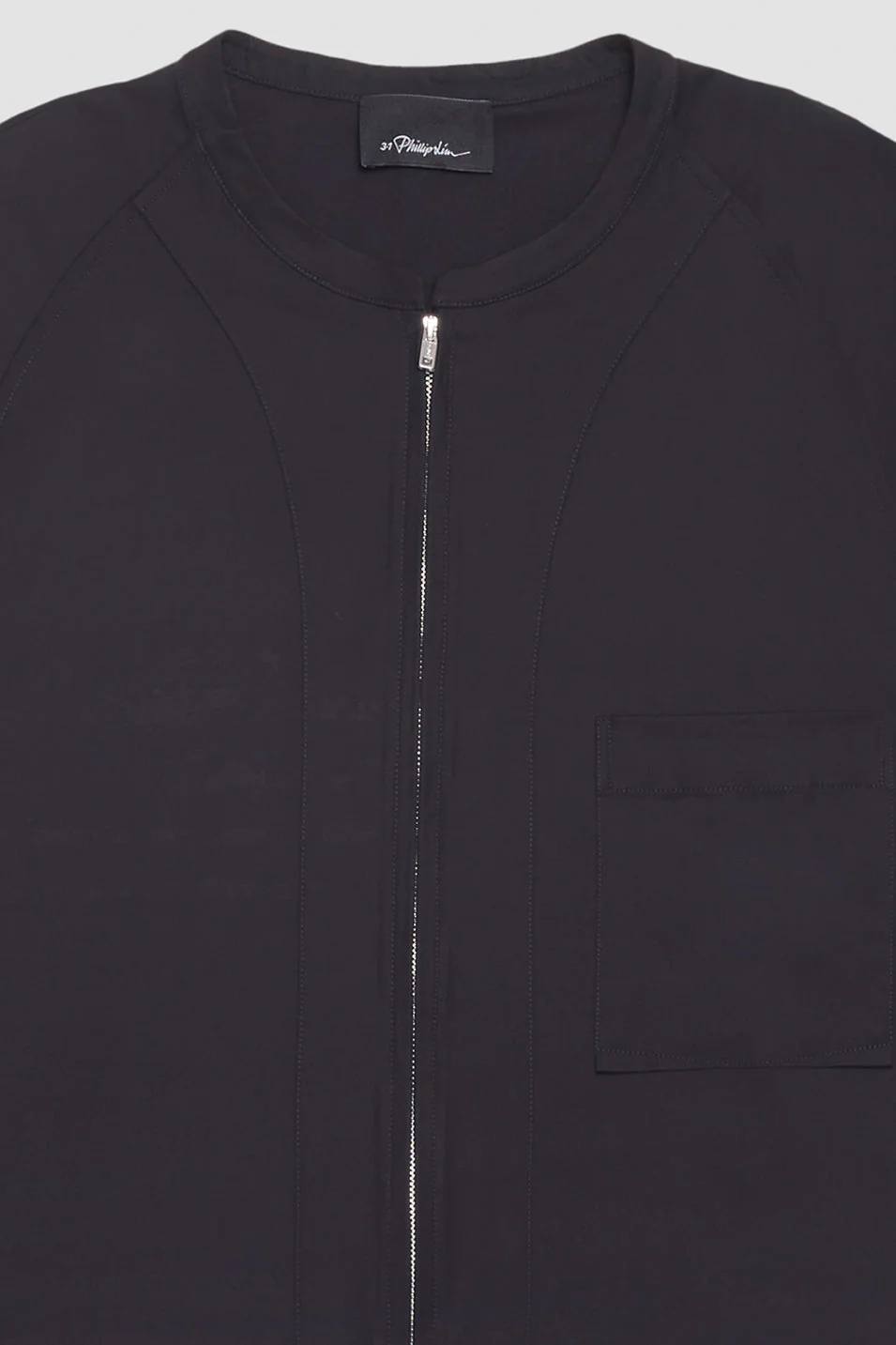 Short Sleeve Zip-Front Baseball Shirt - Image 8