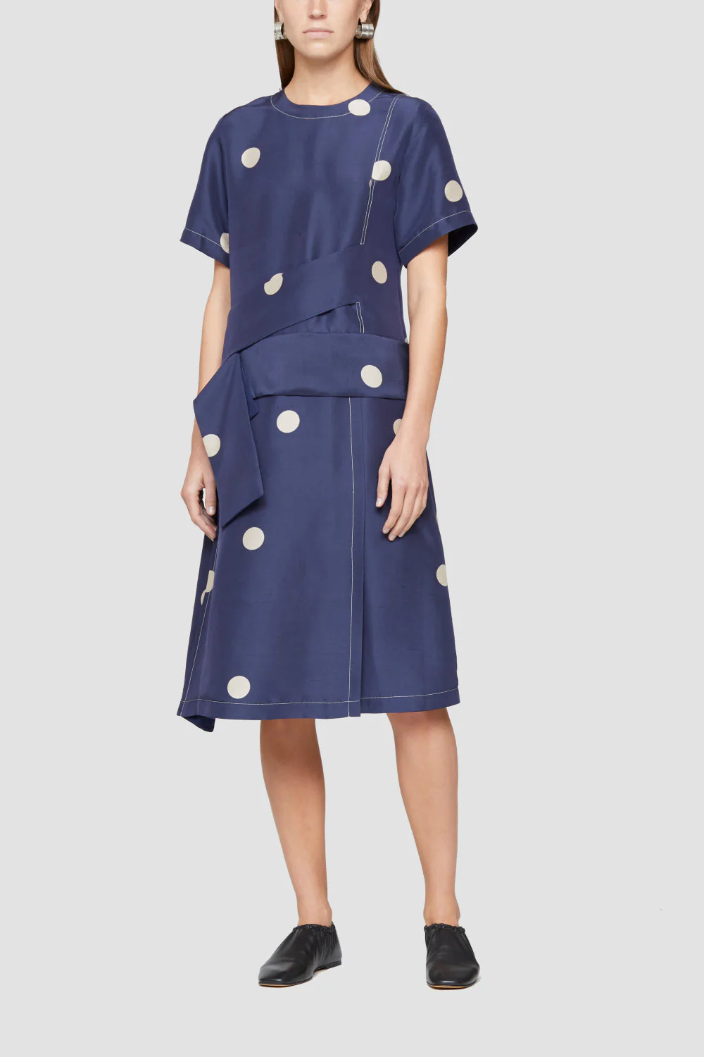 Ss Dot Print Cross Strapped Dr - Image 10