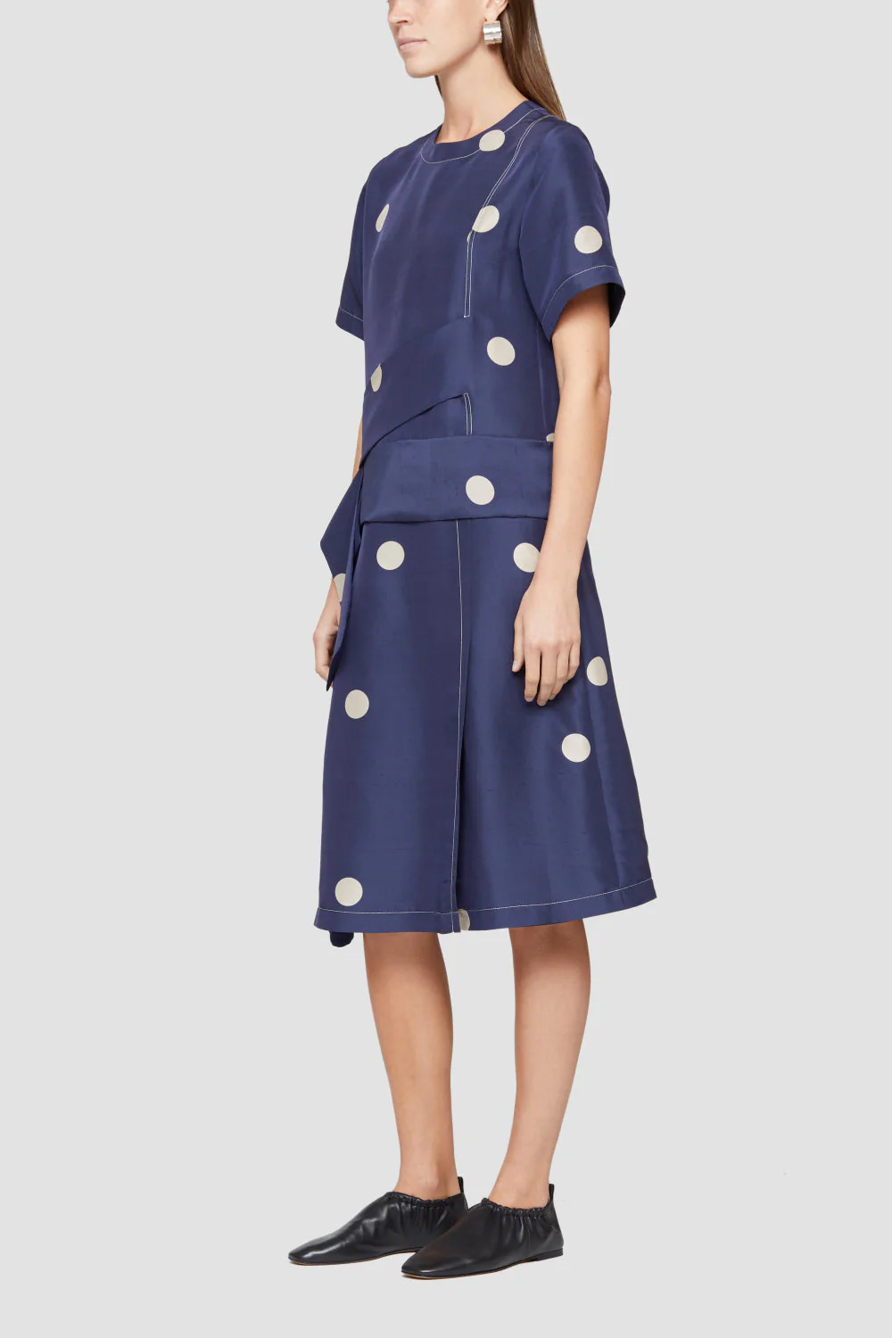 Ss Dot Print Cross Strapped Dr - Image 11