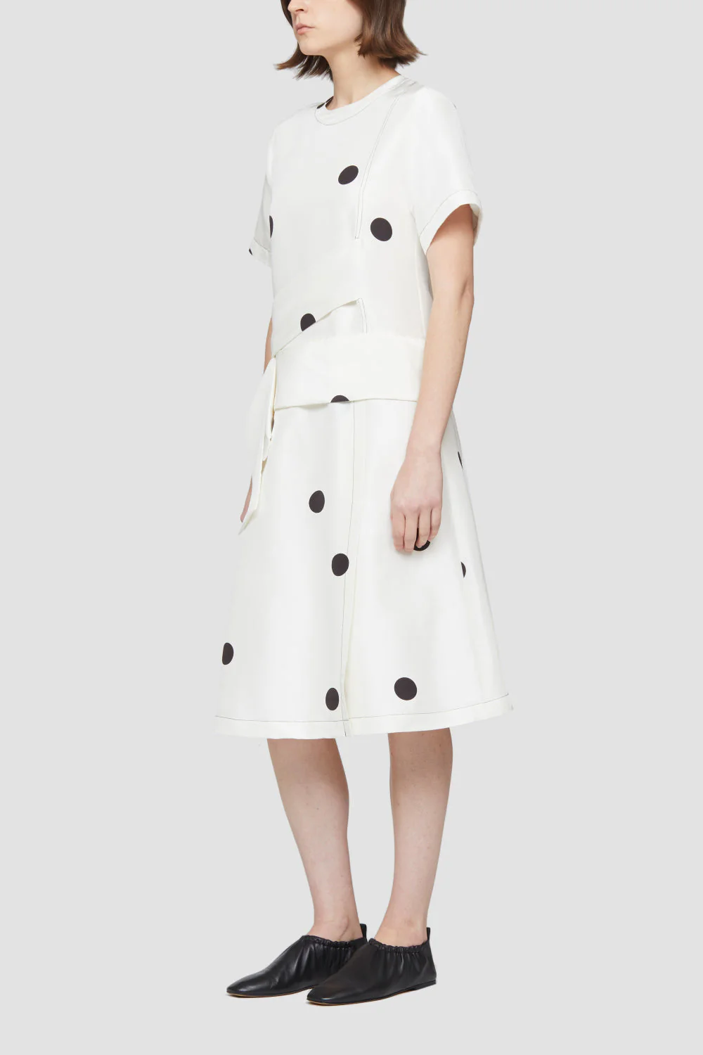Ss Dot Print Cross Strapped Dr - Image 4
