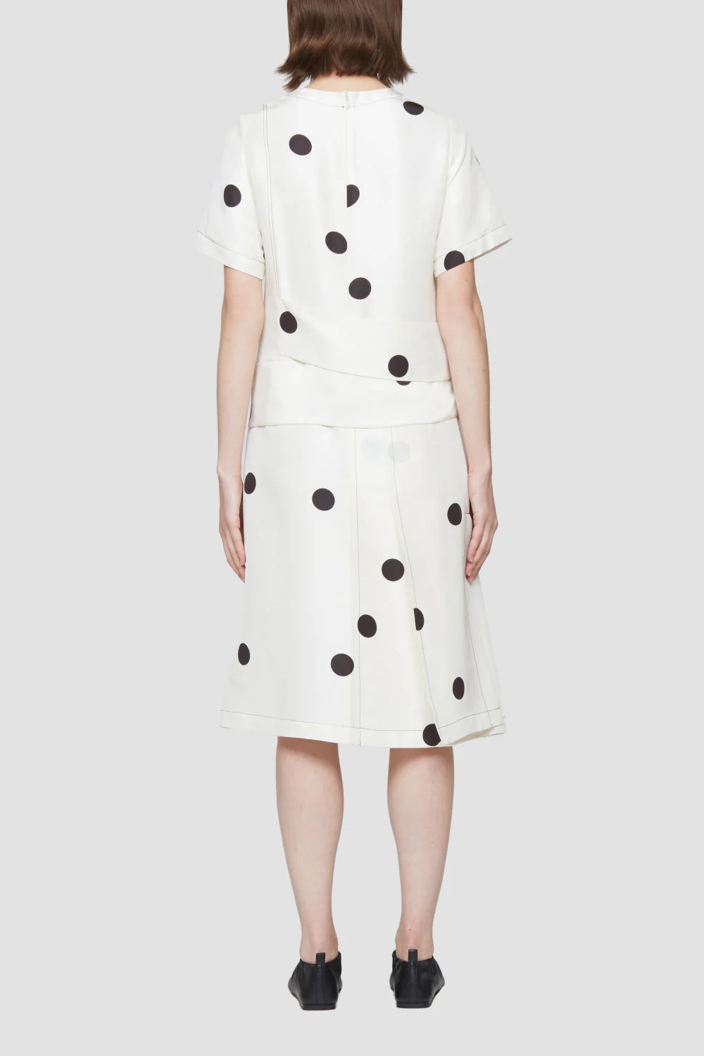 Ss Dot Print Cross Strapped Dr - Image 5