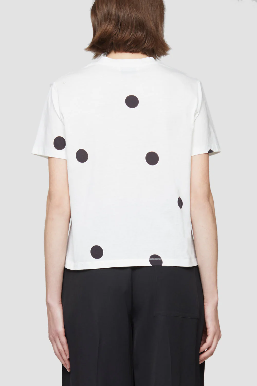 Ss Dotted Print Tshirt - Image 5