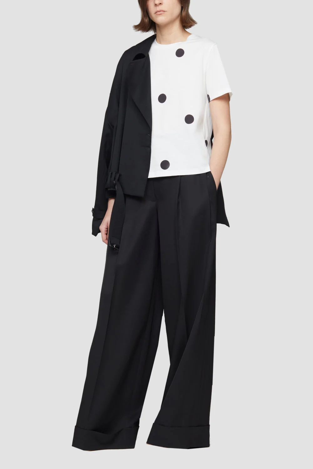 Ss Dotted Print Tshirt - Image 8