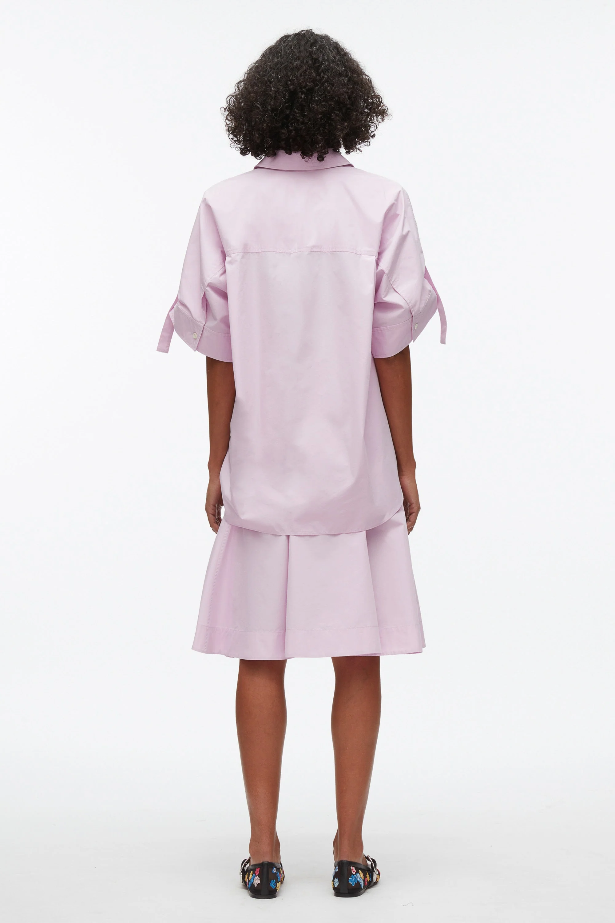 Tucked Front Shirt Dress - Image 12