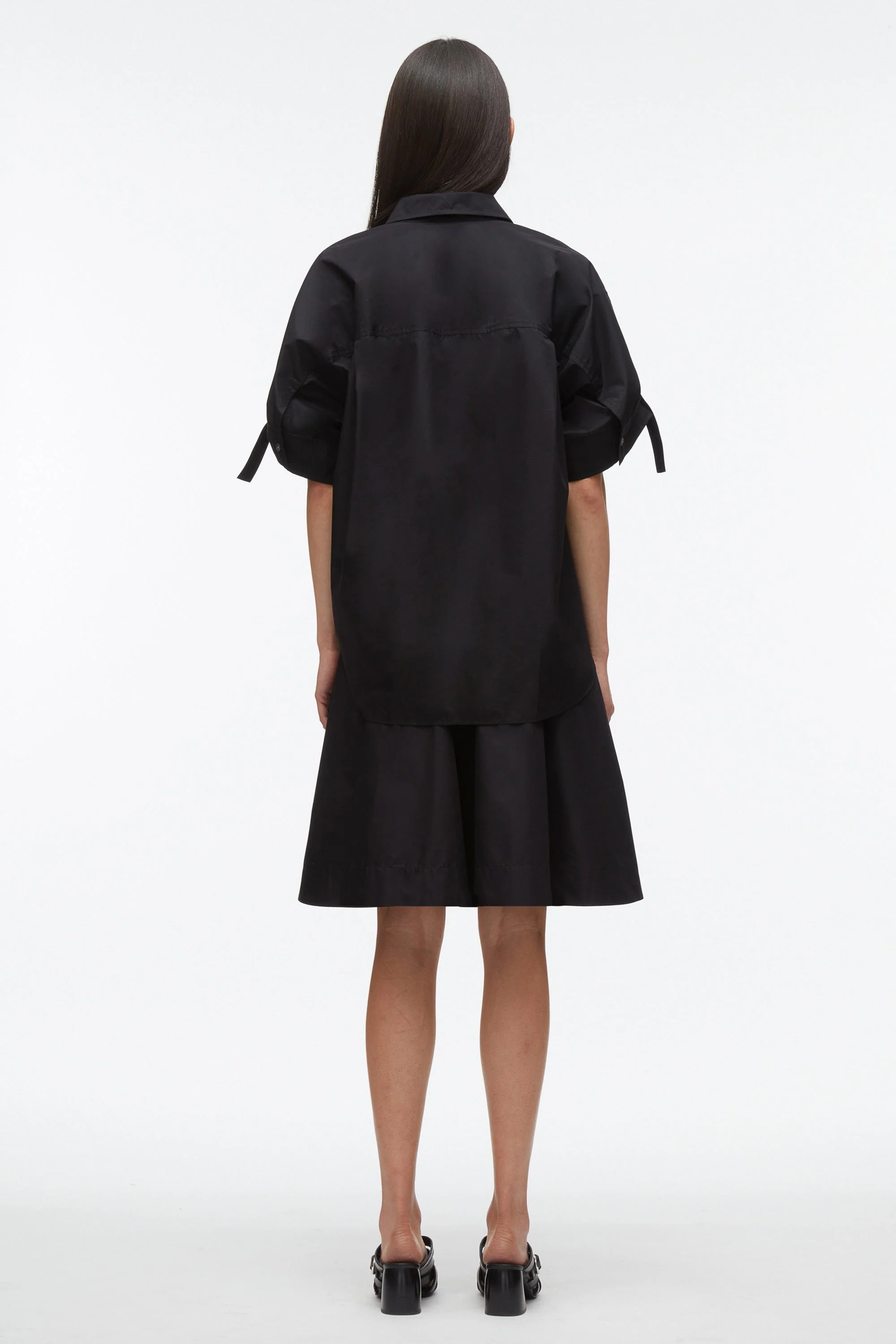 Tucked Front Shirt Dress - Image 6
