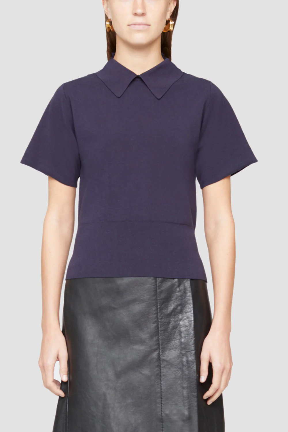 Ss Military Rib Shirt Collar P - Image 10