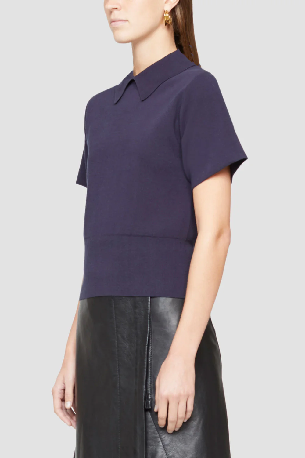 Ss Military Rib Shirt Collar P - Image 11