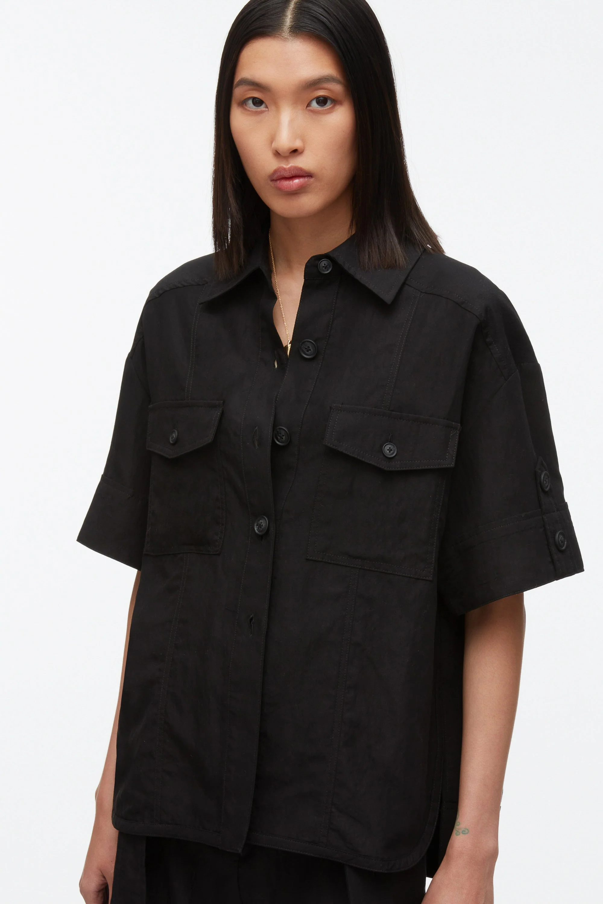 Oversized Camp Shirt - Image 5