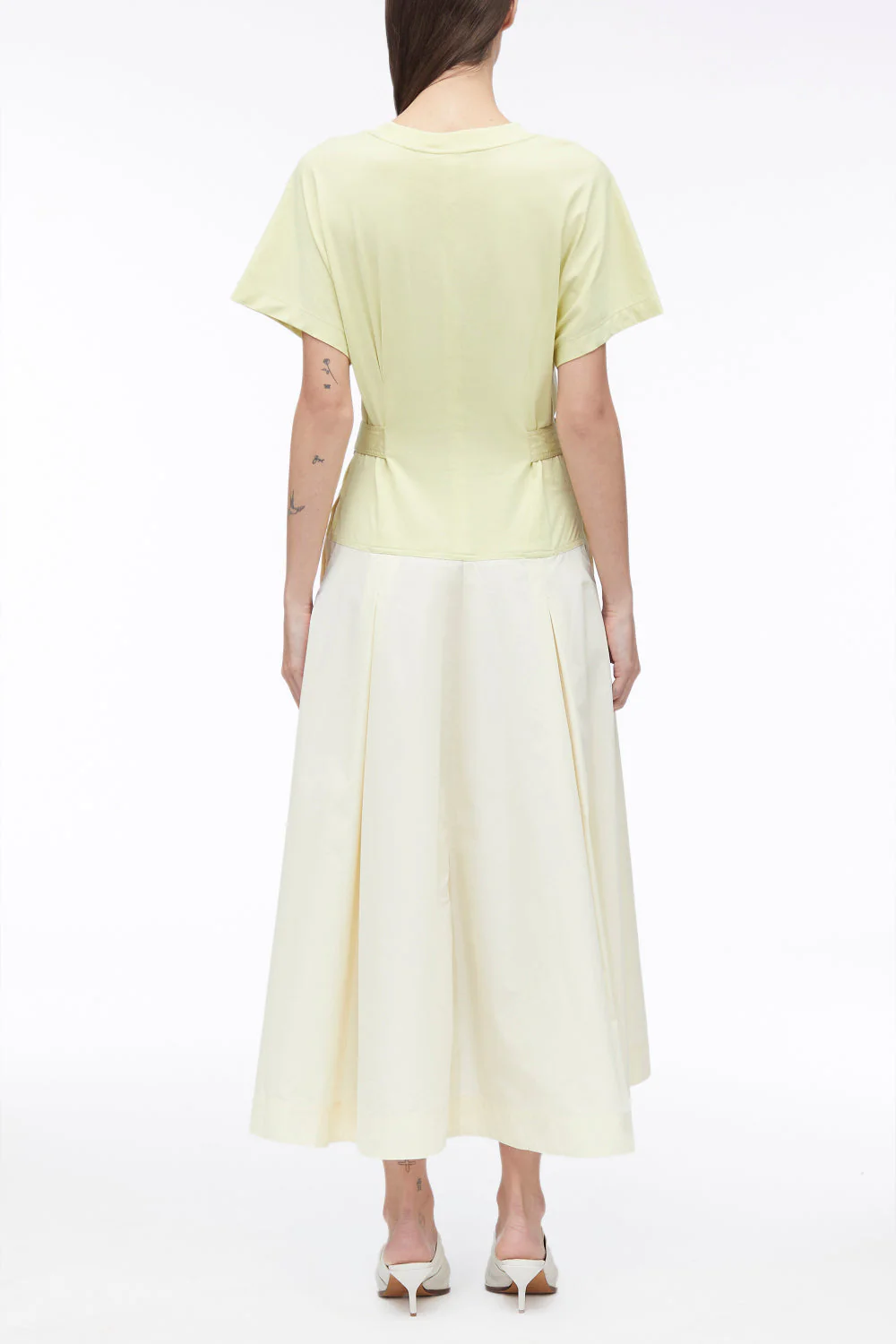 Belted Short-Sleeved T-Shirt Dress - Image 4