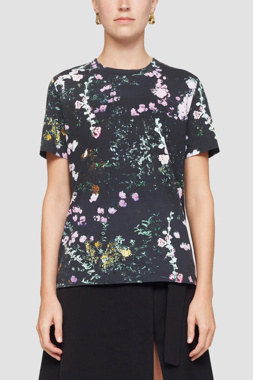 Ss Printed Floral Tee - Image 2