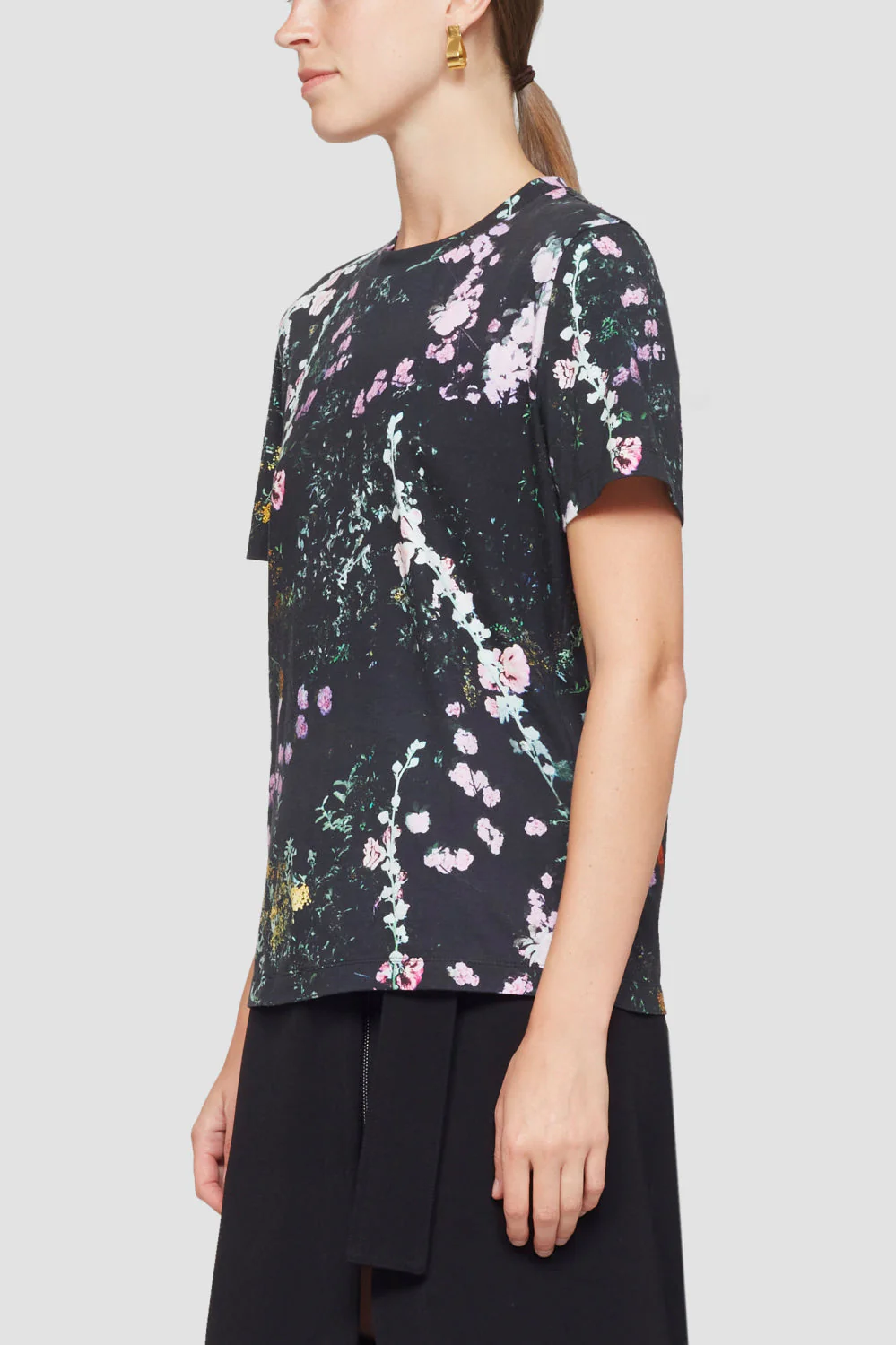 Ss Printed Floral Tee - Image 3