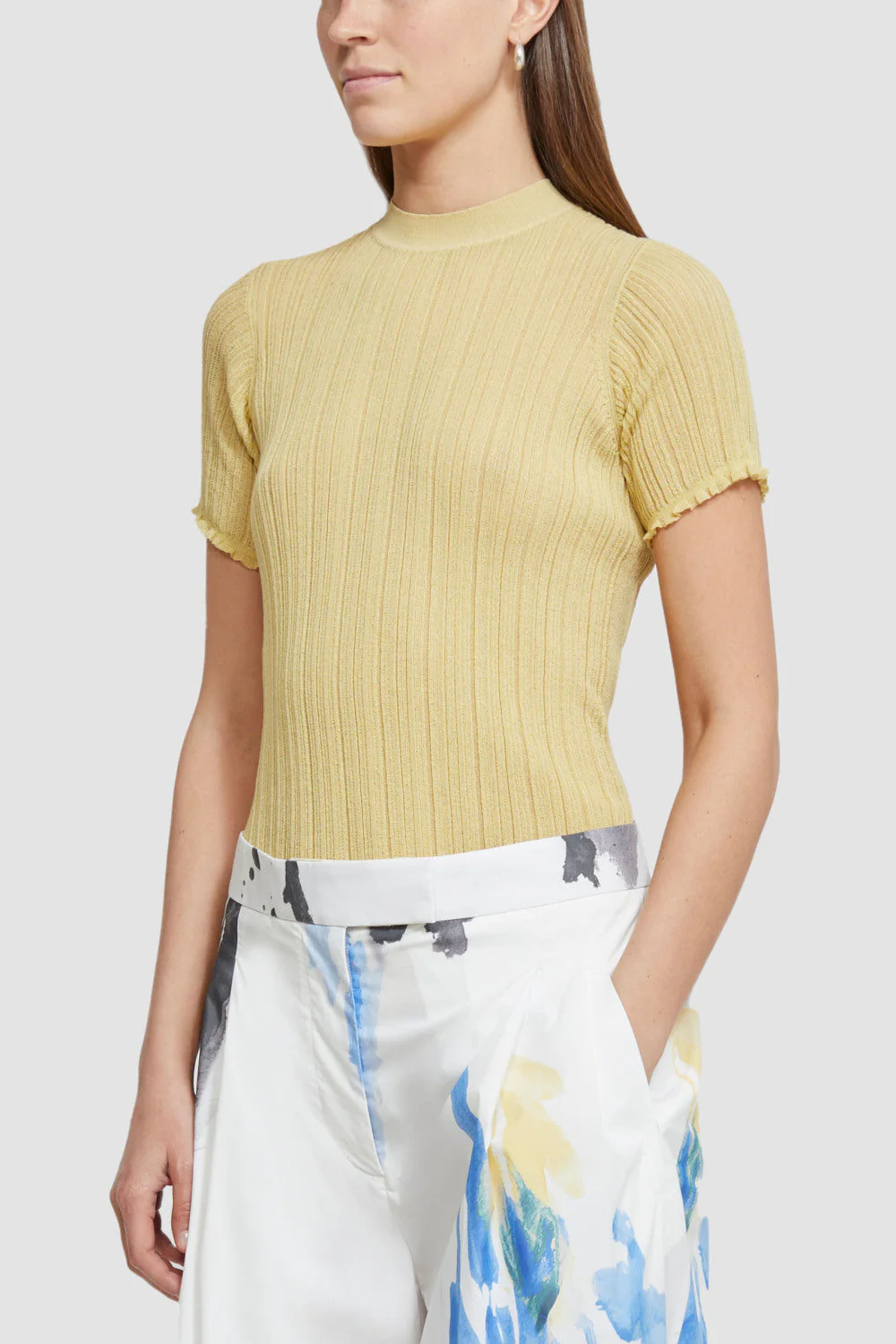 Ss Sheer Rib Top - Image 3