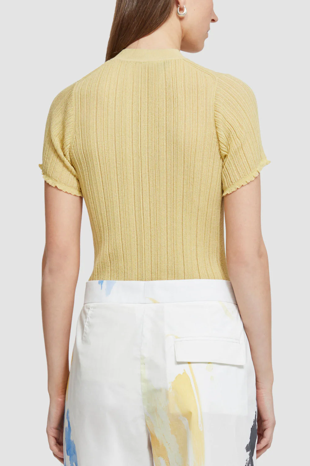 Ss Sheer Rib Top - Image 4