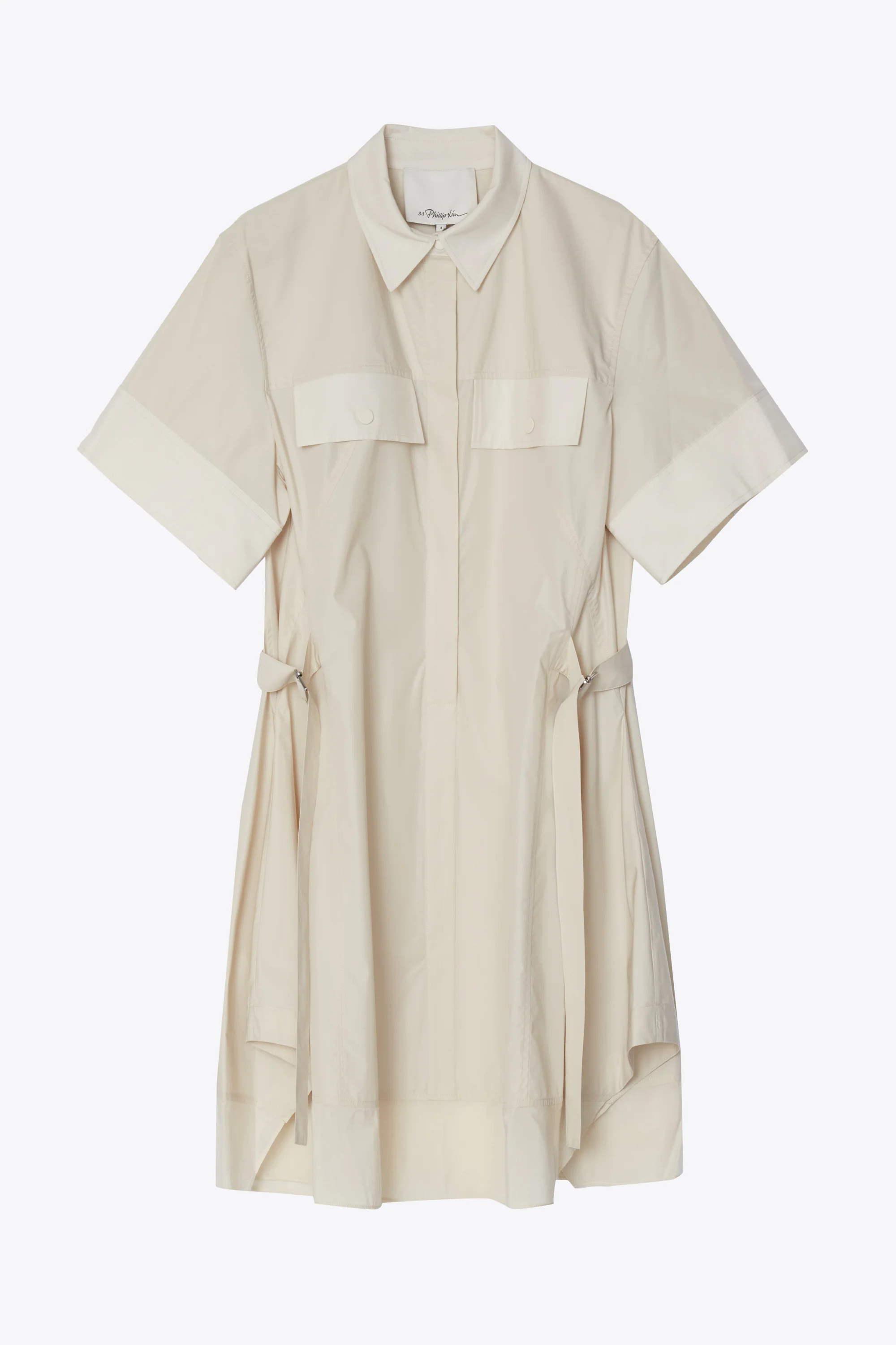 Short Sleeve Shirt Dress