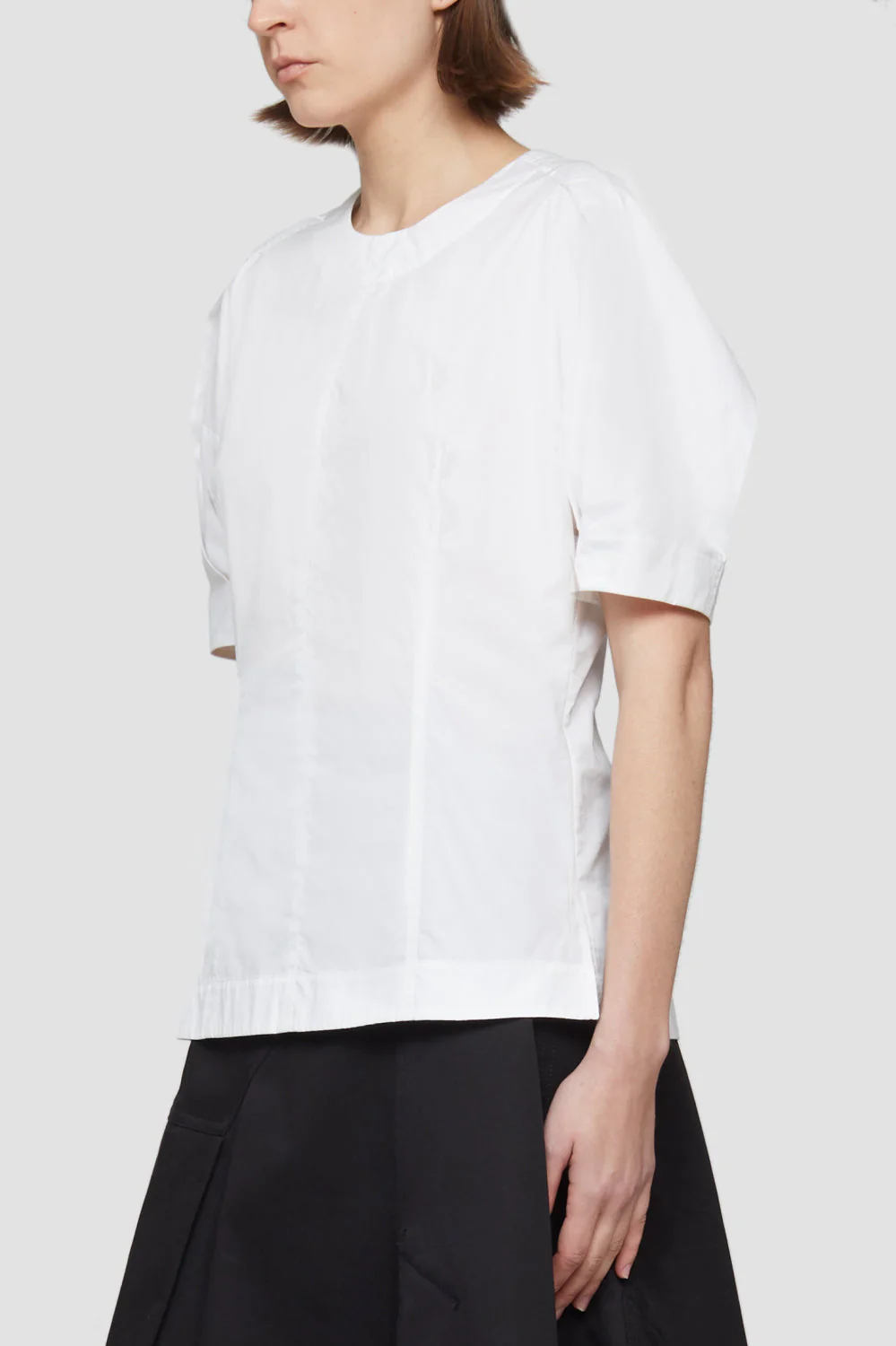 Short Sleeve Top With Back Zip - Image 4