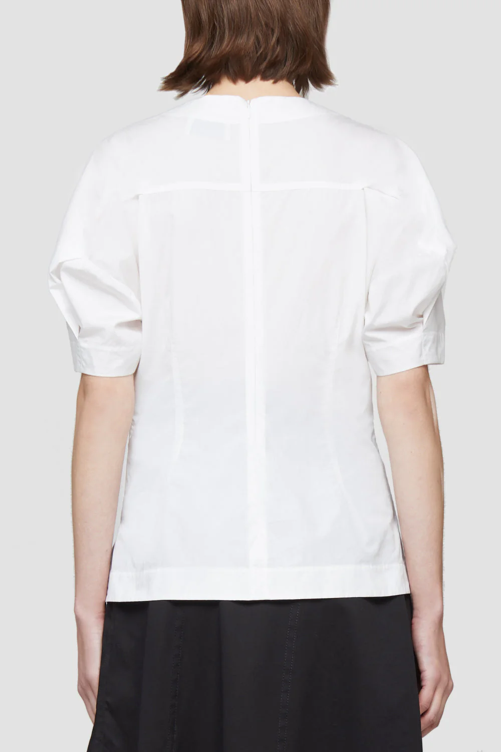 Short Sleeve Top With Back Zip - Image 5