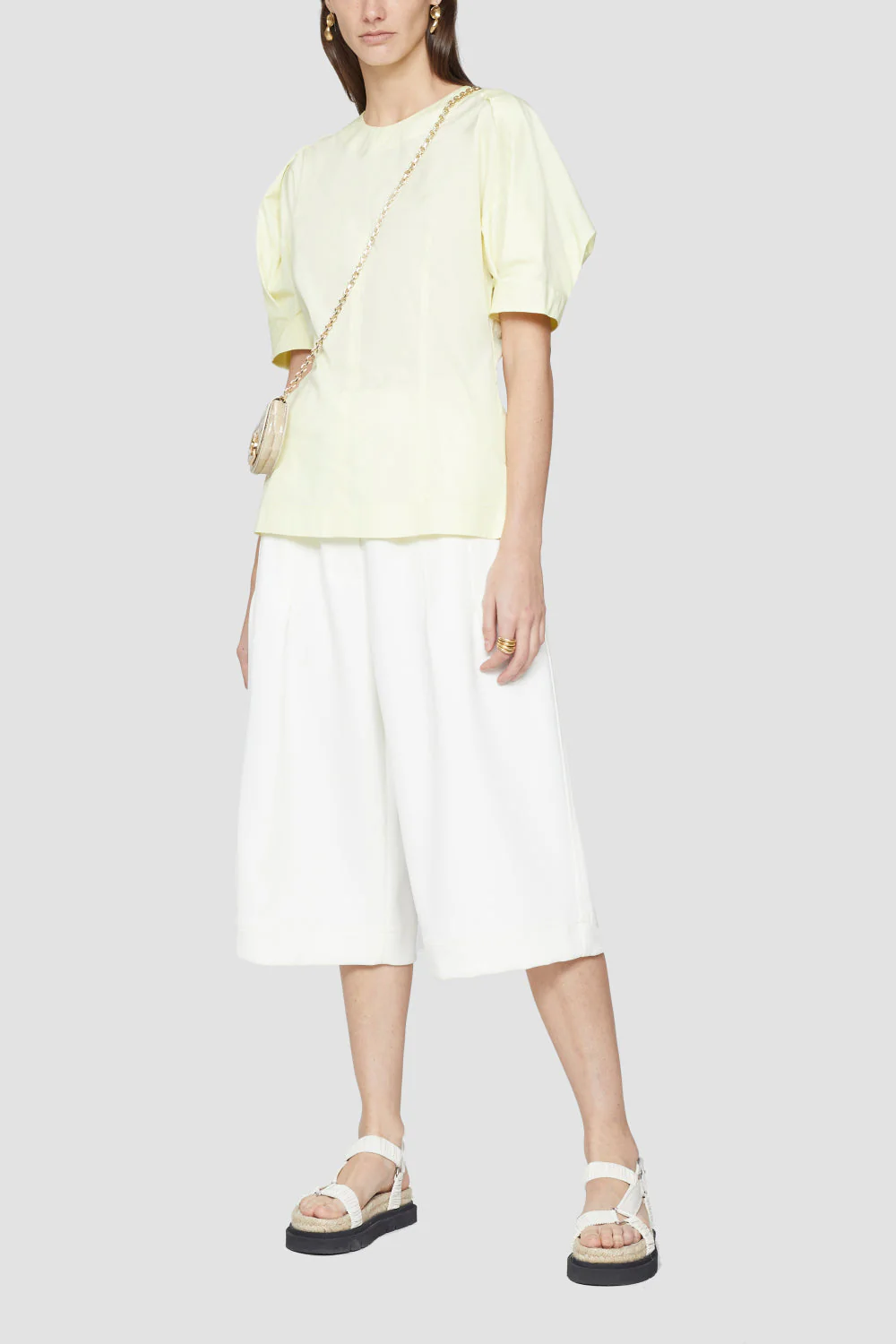 Short Sleeve Top With Back Zip - Image 8