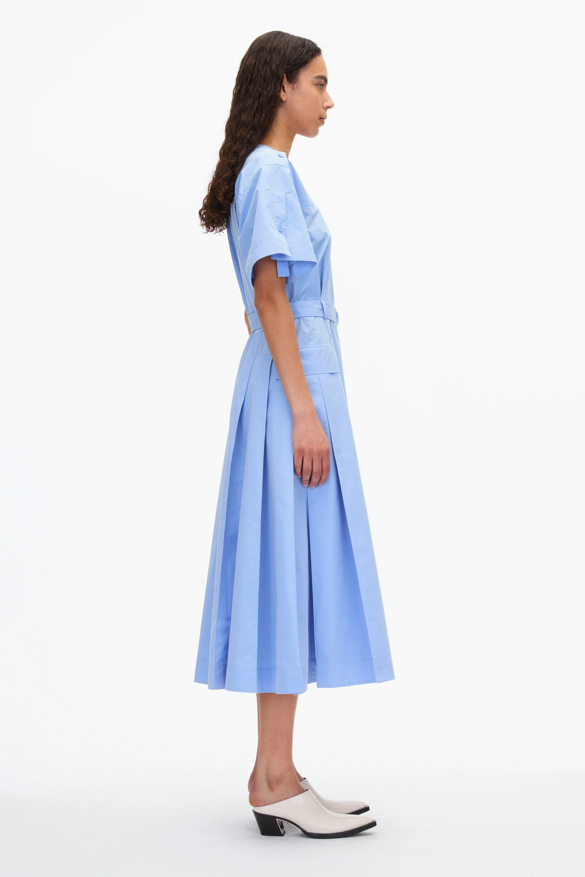 Utility Dress with D-Ring Belt - Image 7