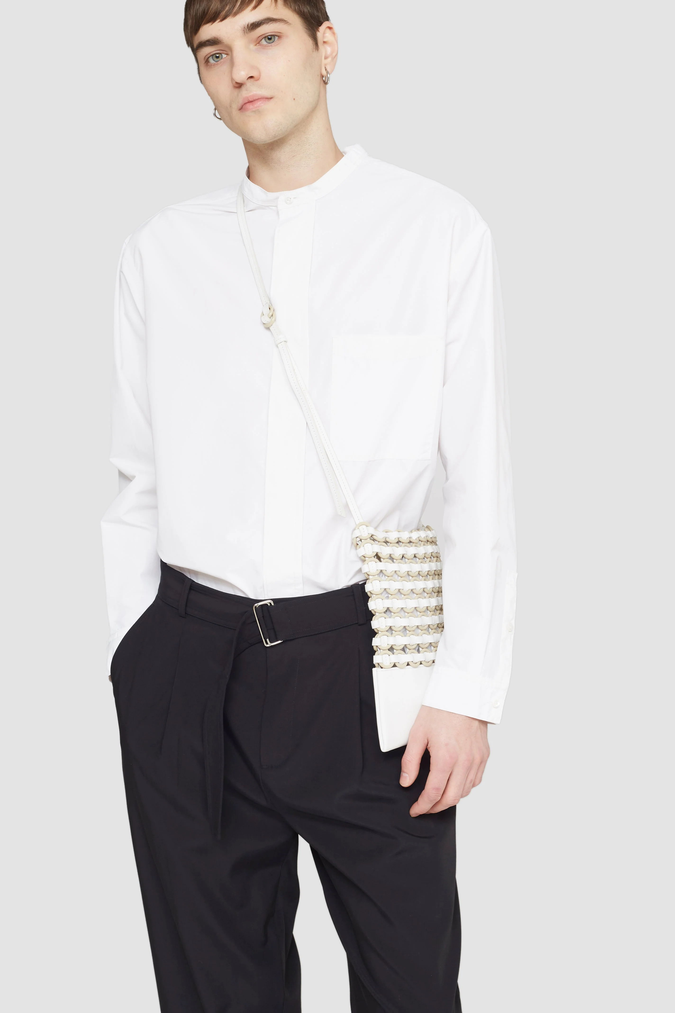 Stand Collar Shirt - Image 8