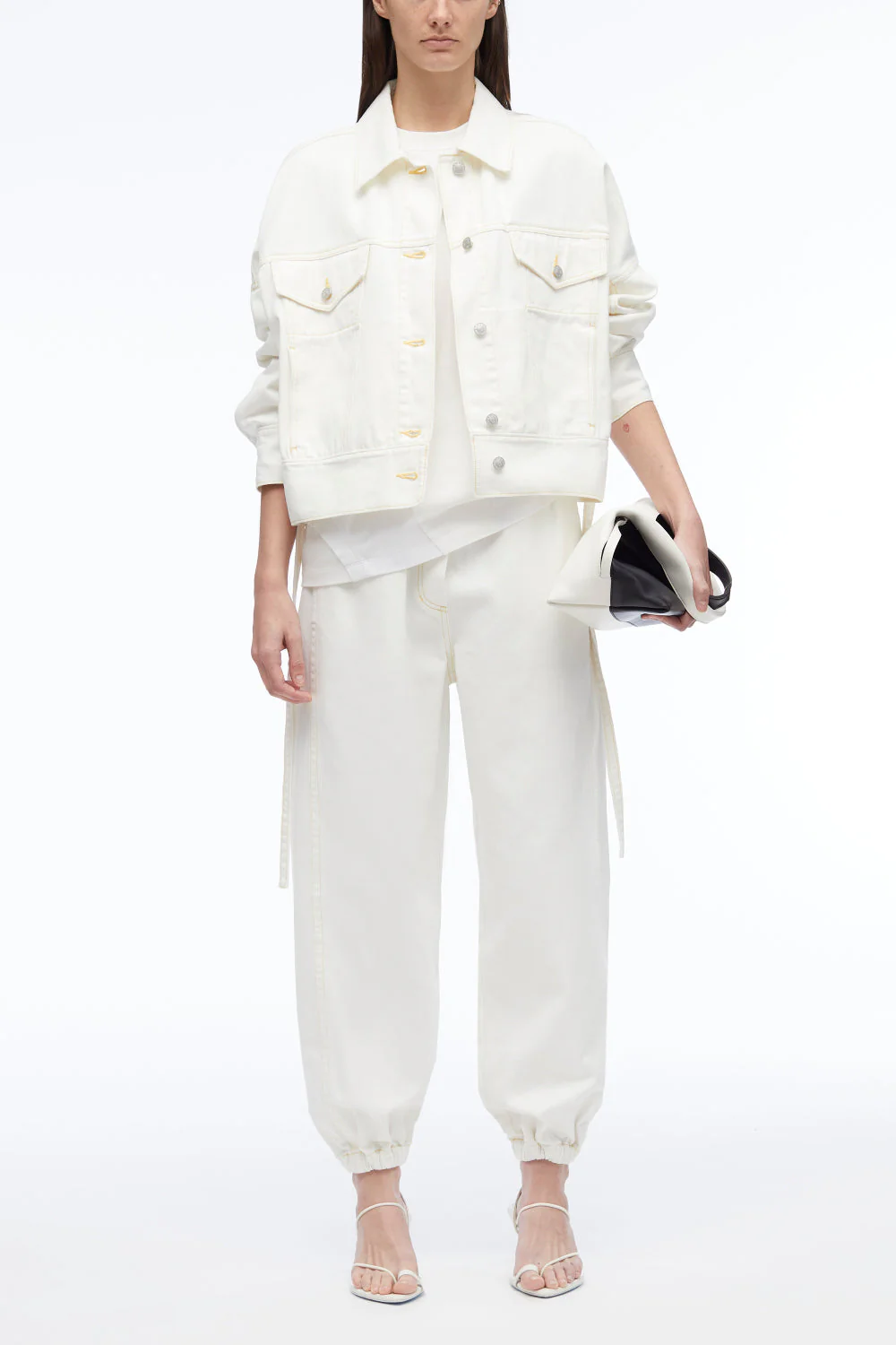 Overdyed Denim Boxy Jacket - Image 5