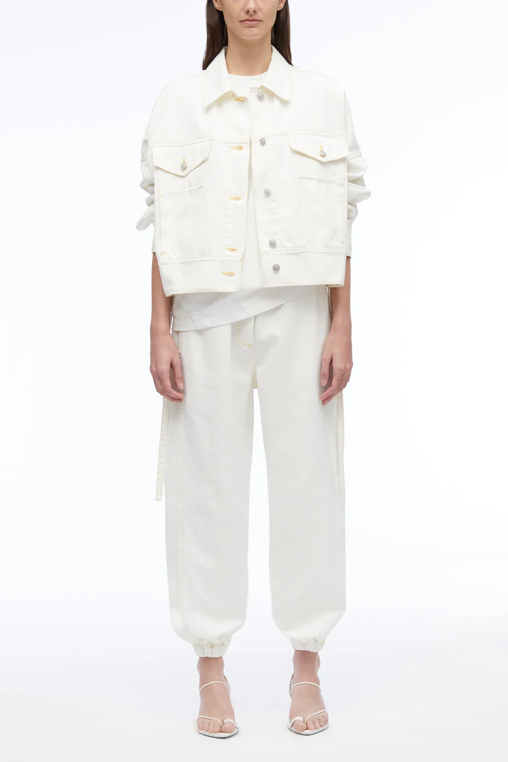 Overdyed Denim Boxy Jacket - Image 6