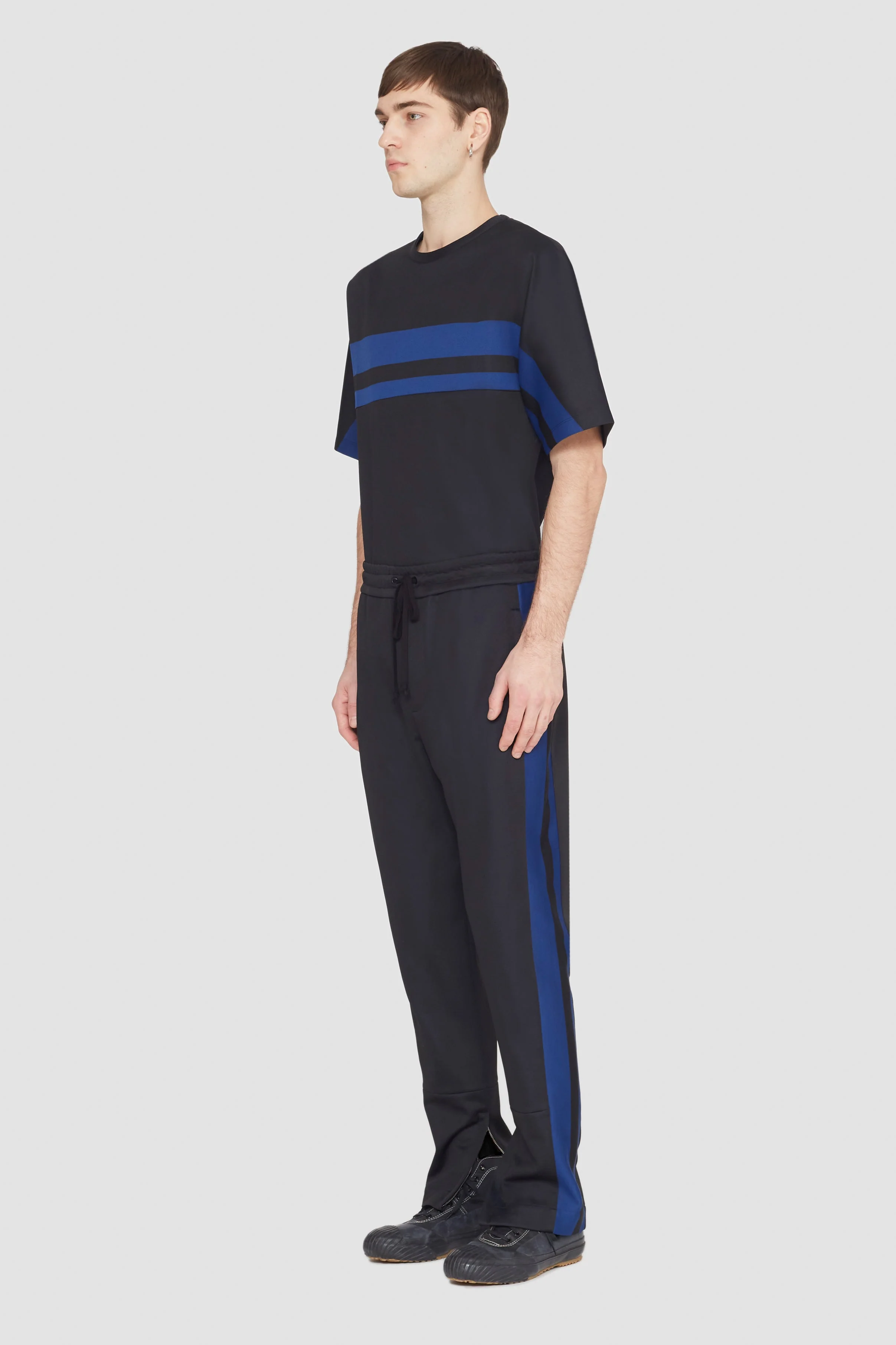 Stripe Ponte Track Pant - Image 3