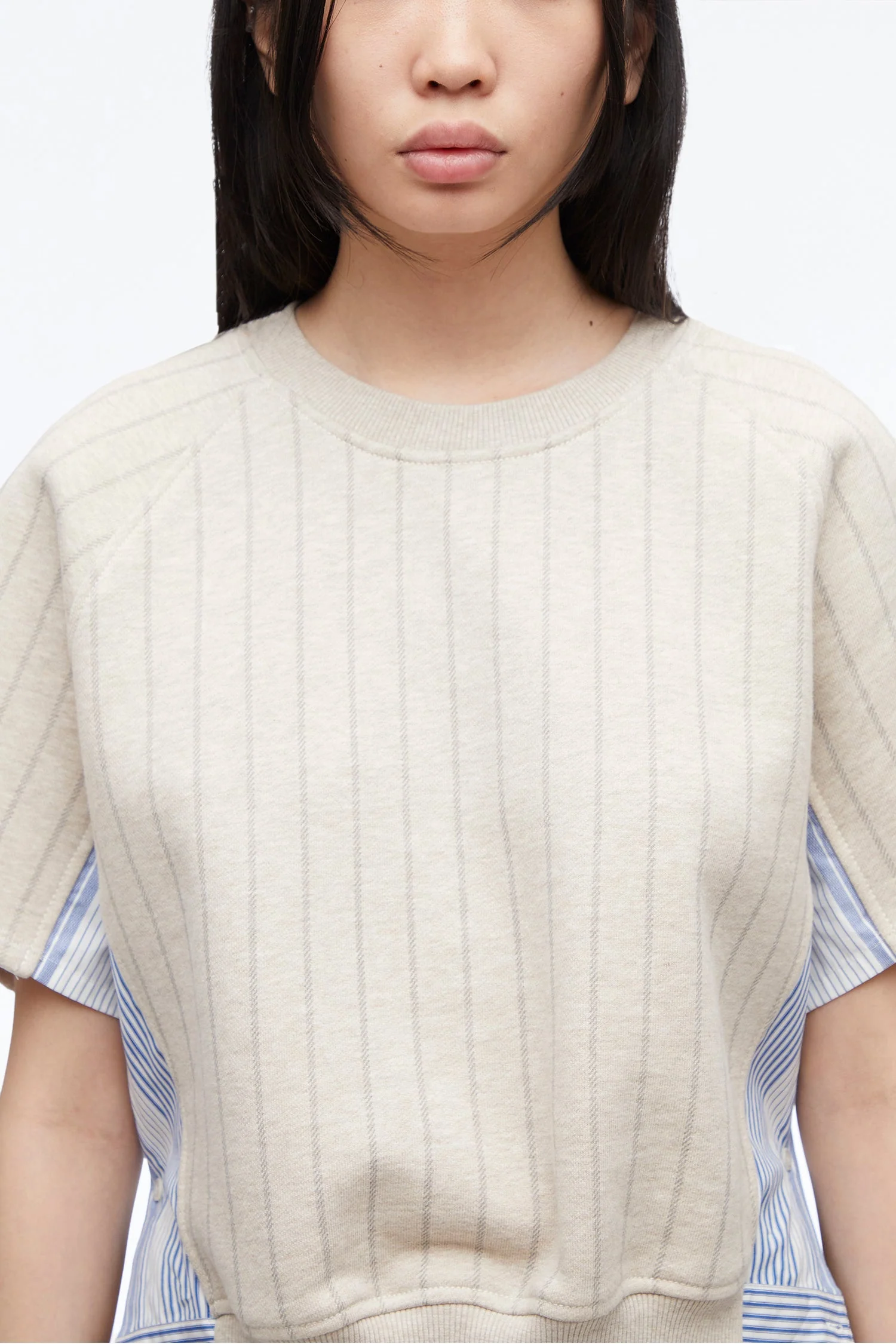 Striped French Terry Sweatshirt - Image 6