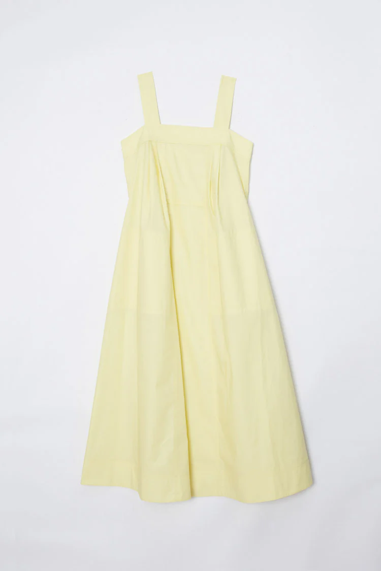 Structured Cotton Poplin Midi Dress - Image 10