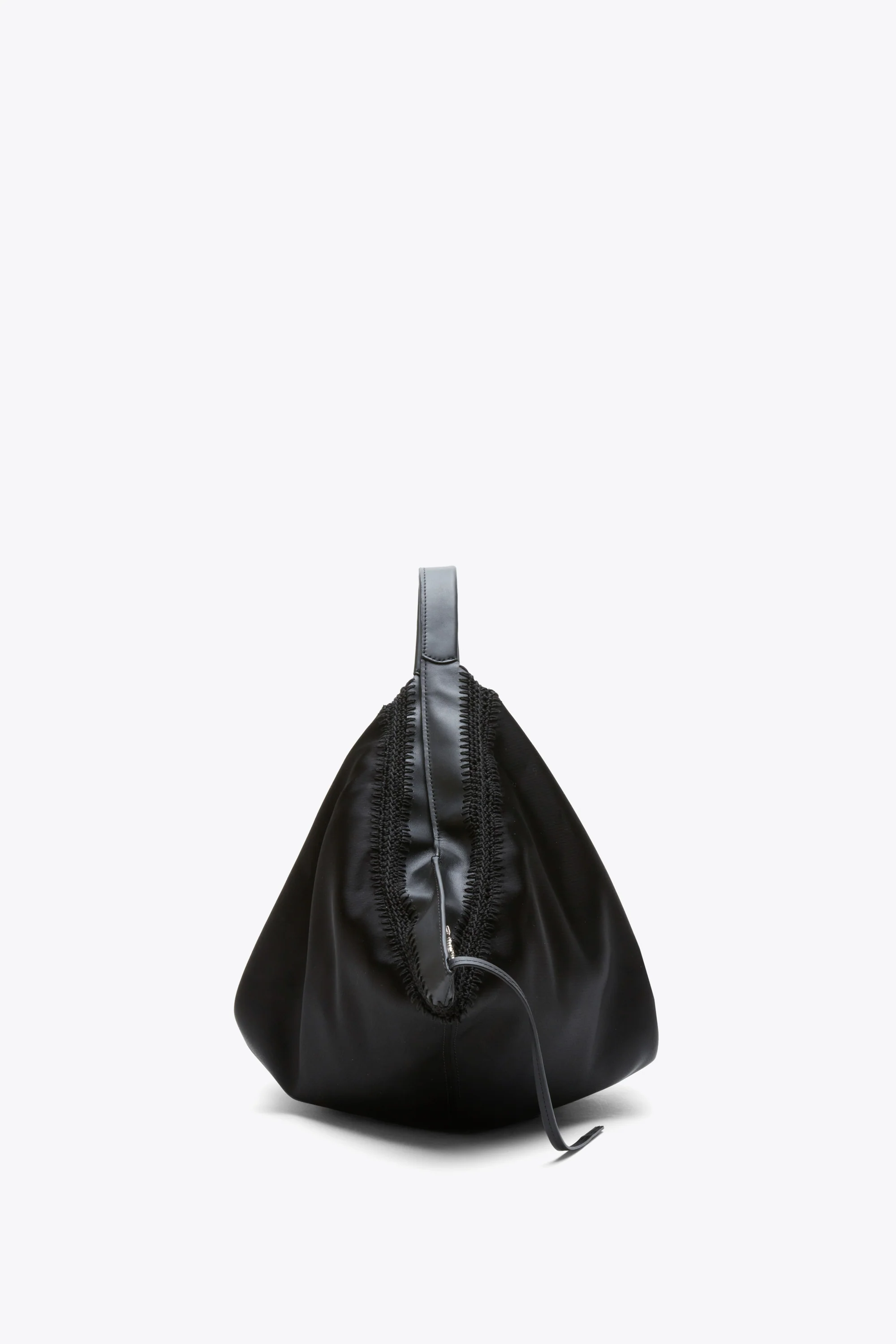 Structured Satin Luna Large Bag - Image 3