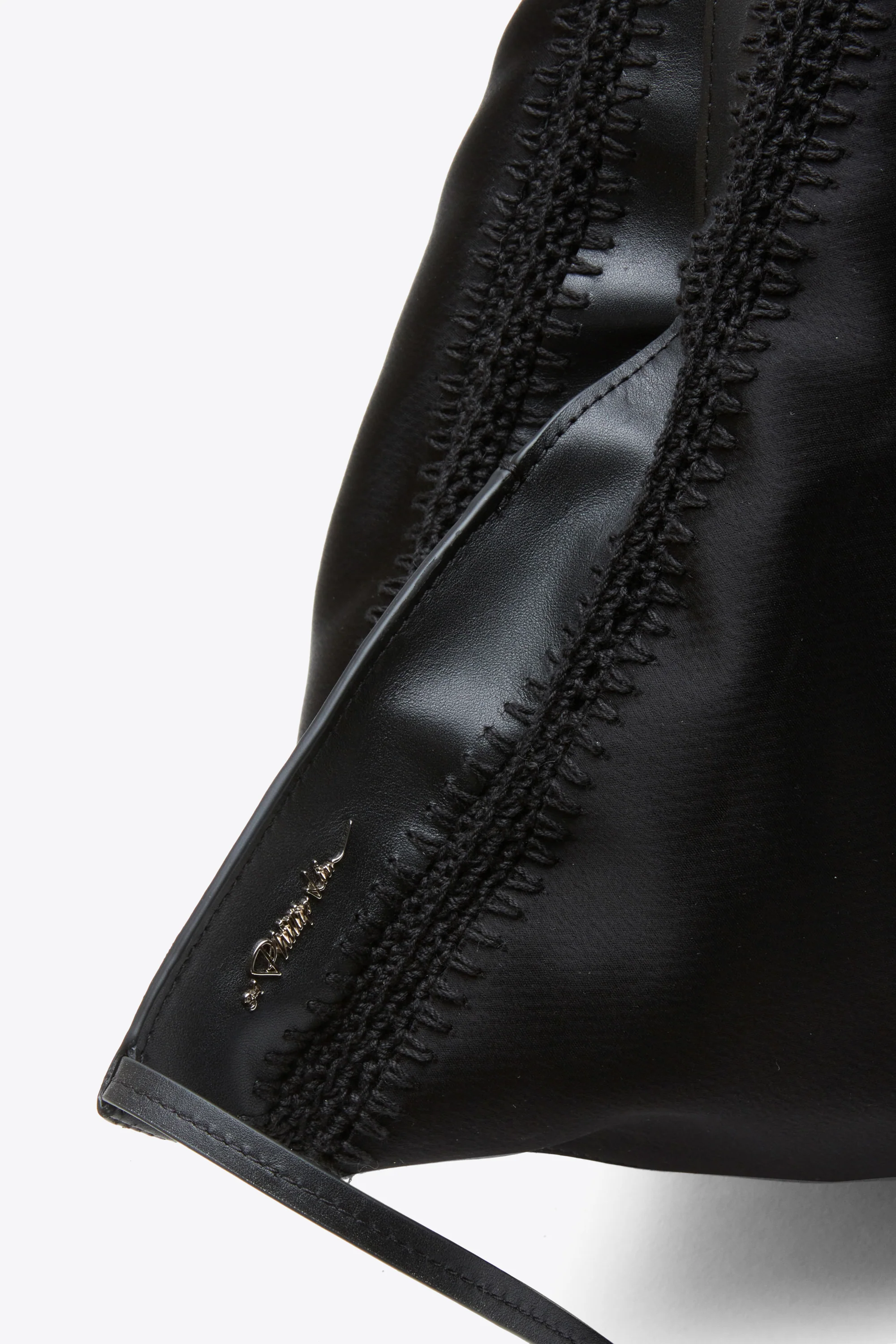 Structured Satin Luna Large Bag - Image 4