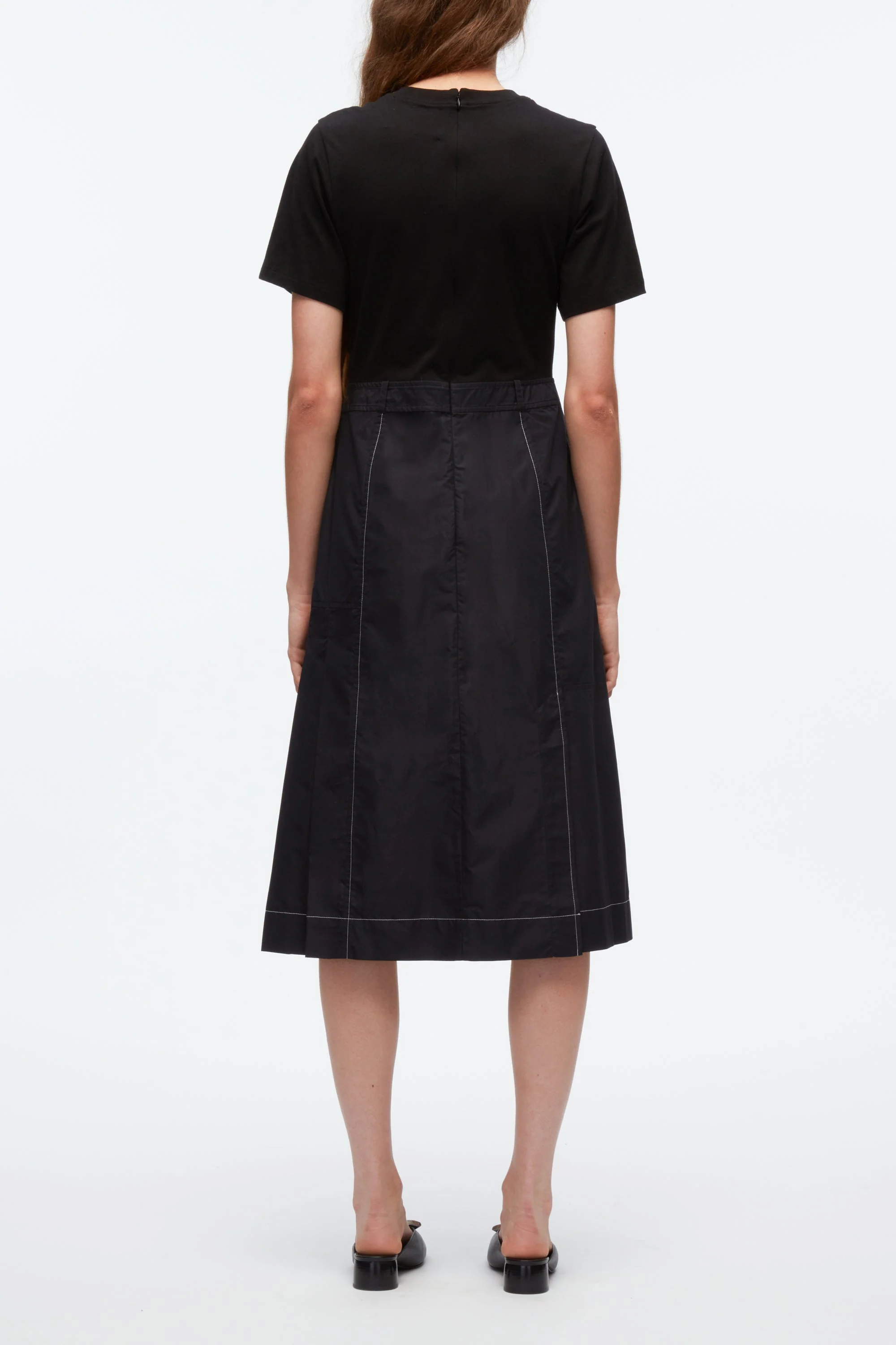 T-Shirt Combo Dress With Wrap Skirt - Image 4