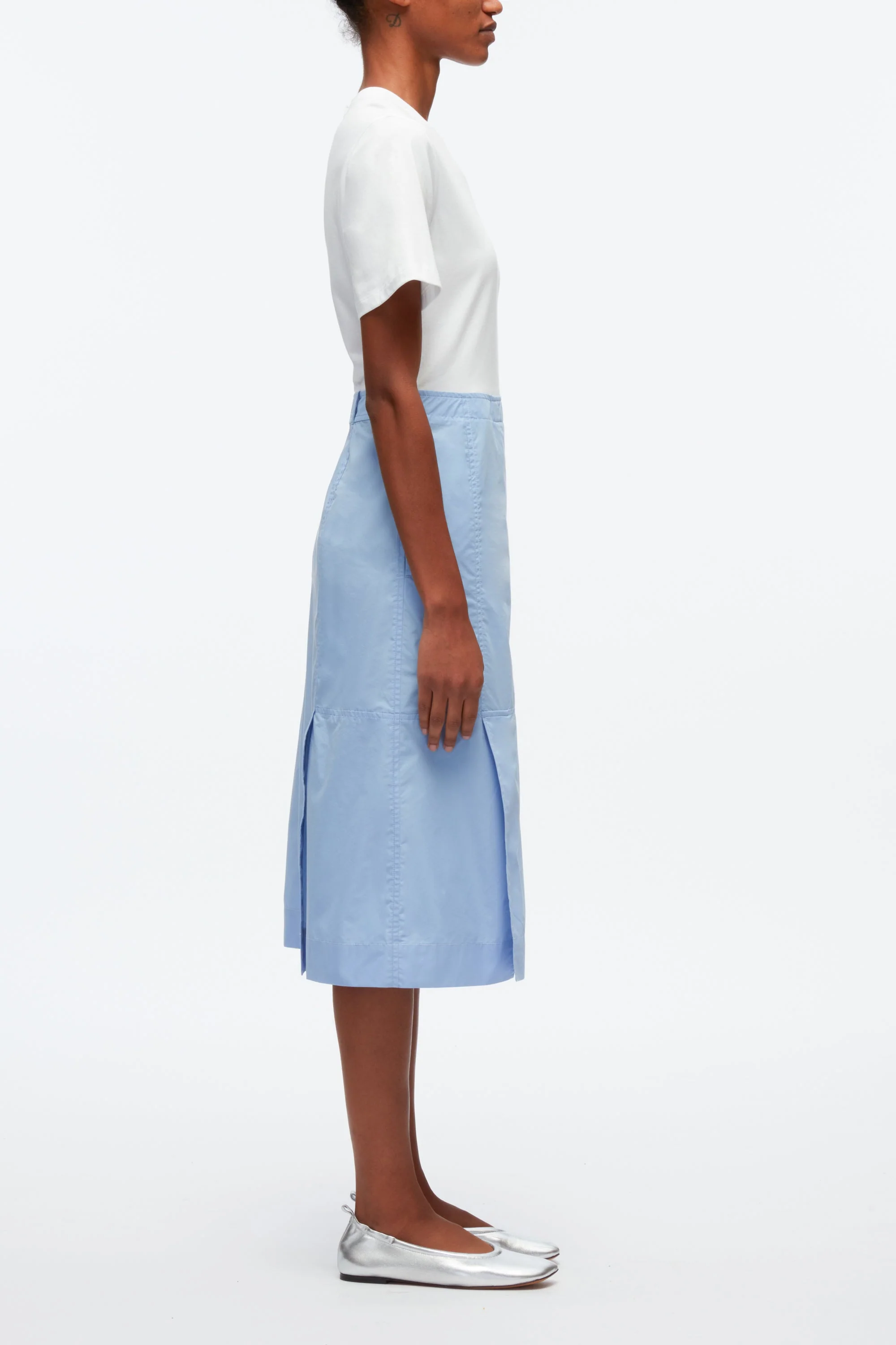 T-Shirt Combo Dress With Wrap Skirt - Image 6