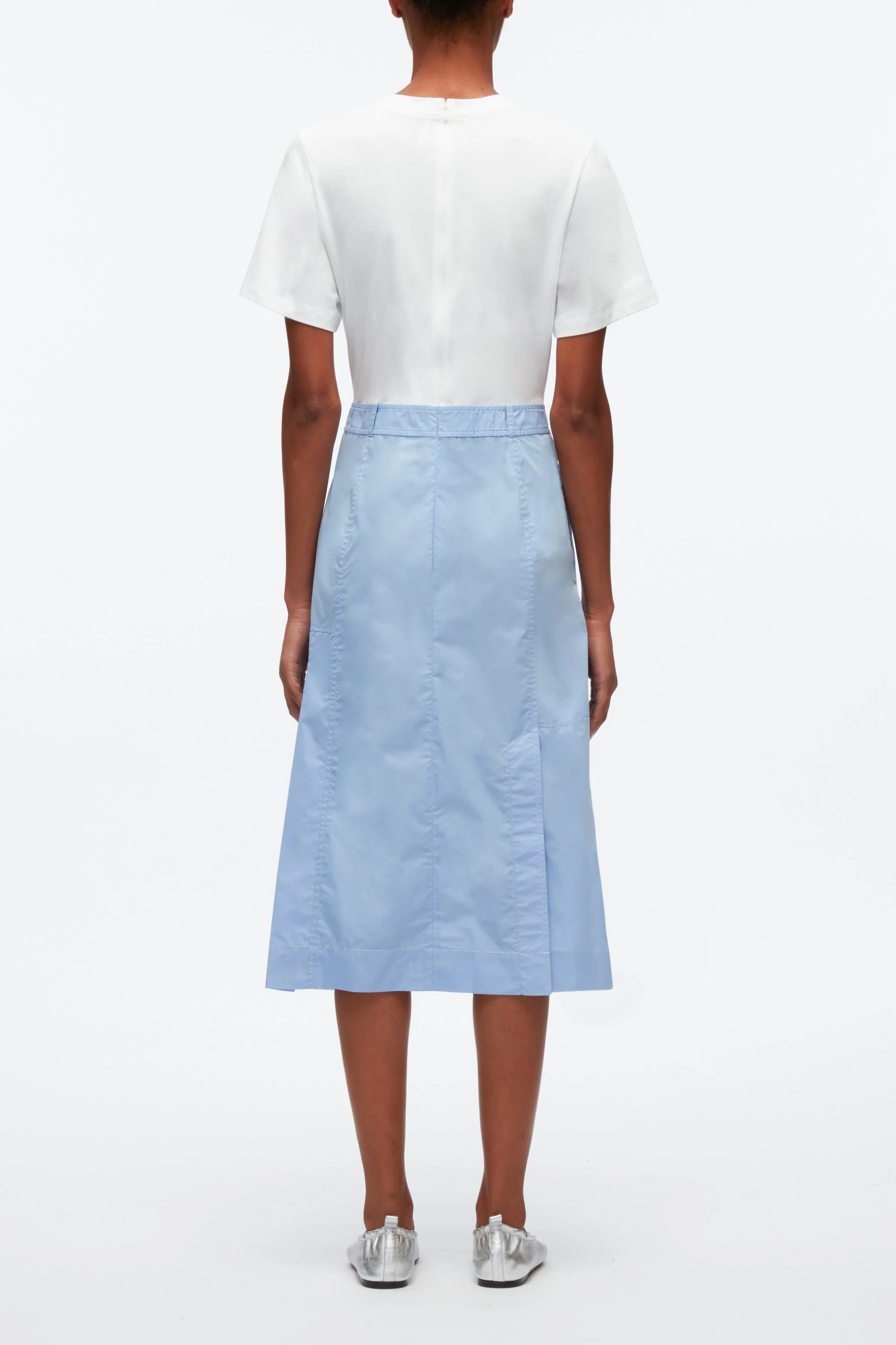 T-Shirt Combo Dress With Wrap Skirt - Image 7