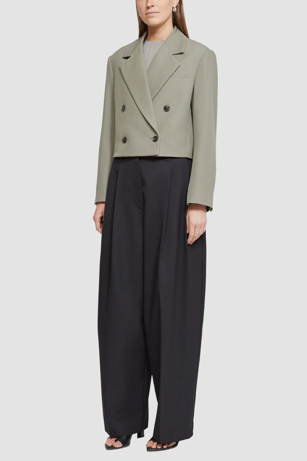 Tailored Cropped Jacket
