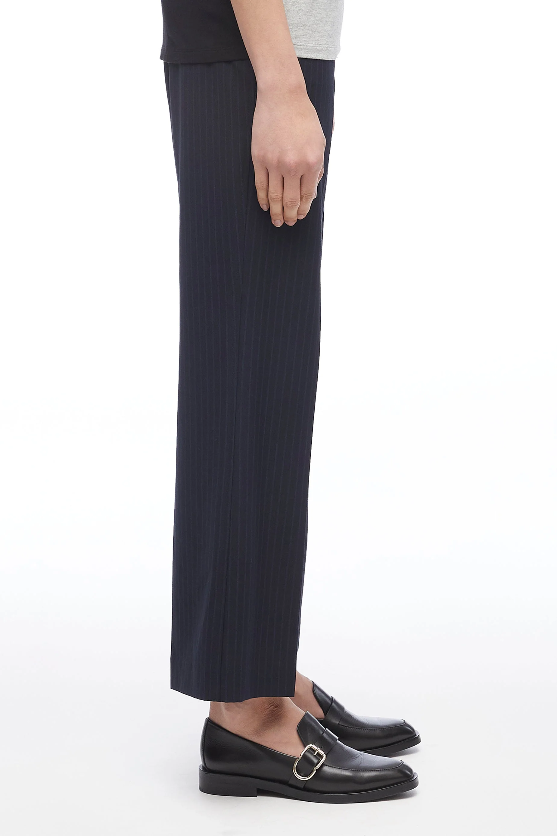 Tailored Cropped Kick Flare Trouser - Image 3