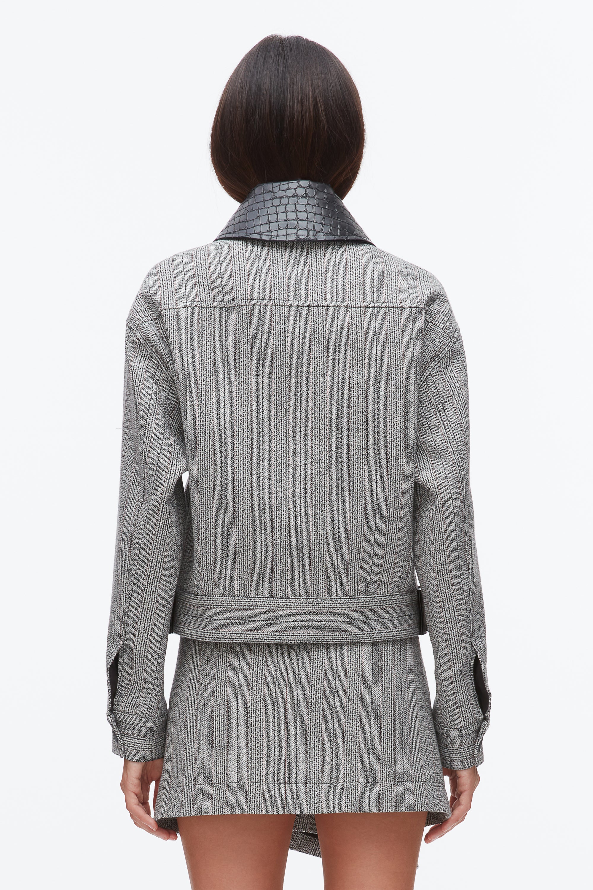 Jaspé Cropped Jacket - Image 4