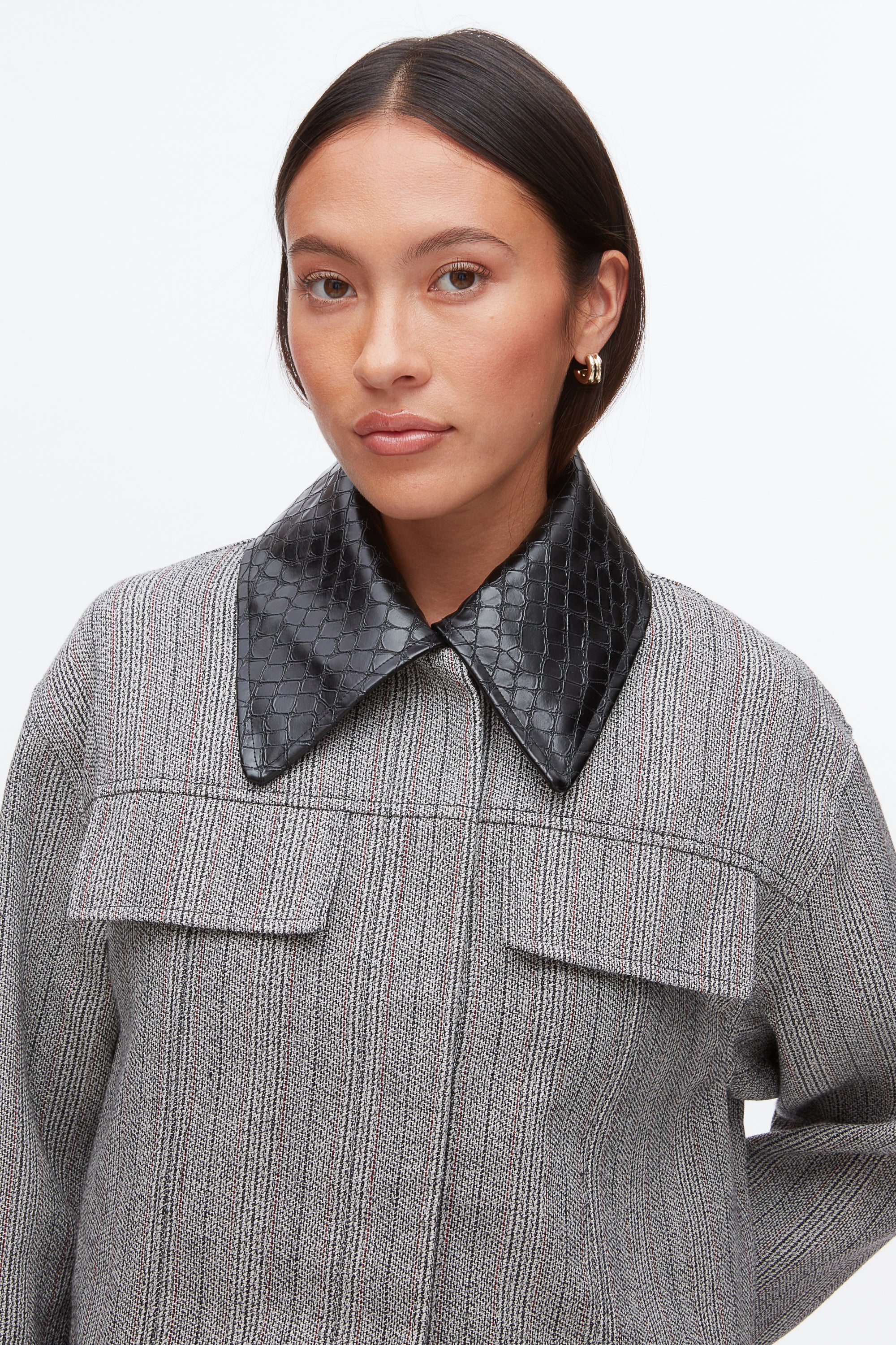 Jaspé Cropped Jacket - Image 6