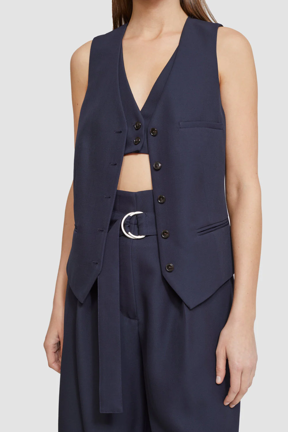 Tailored Paperbag Waist Shorts - Image 3