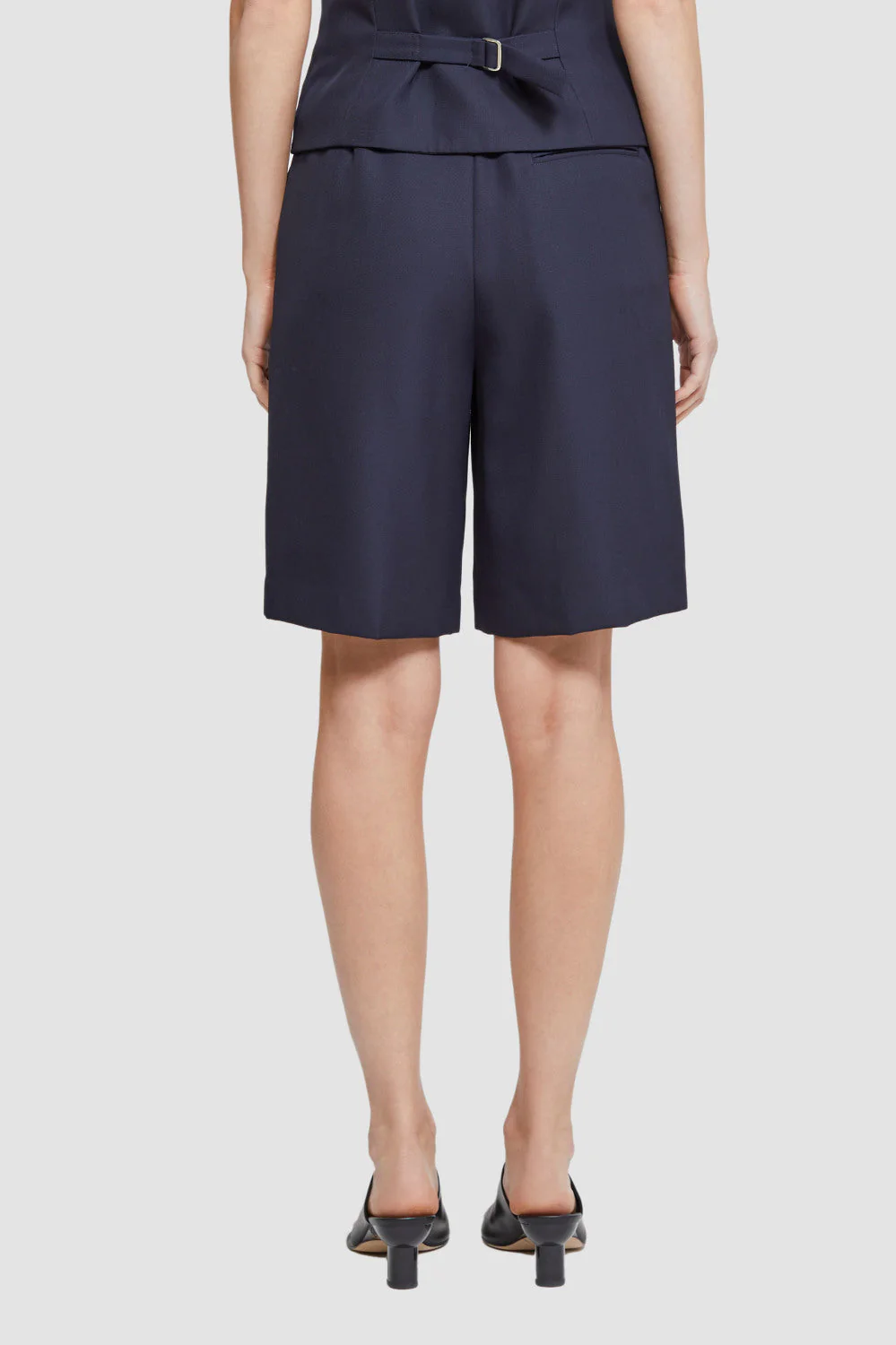 Tailored Paperbag Waist Shorts - Image 5